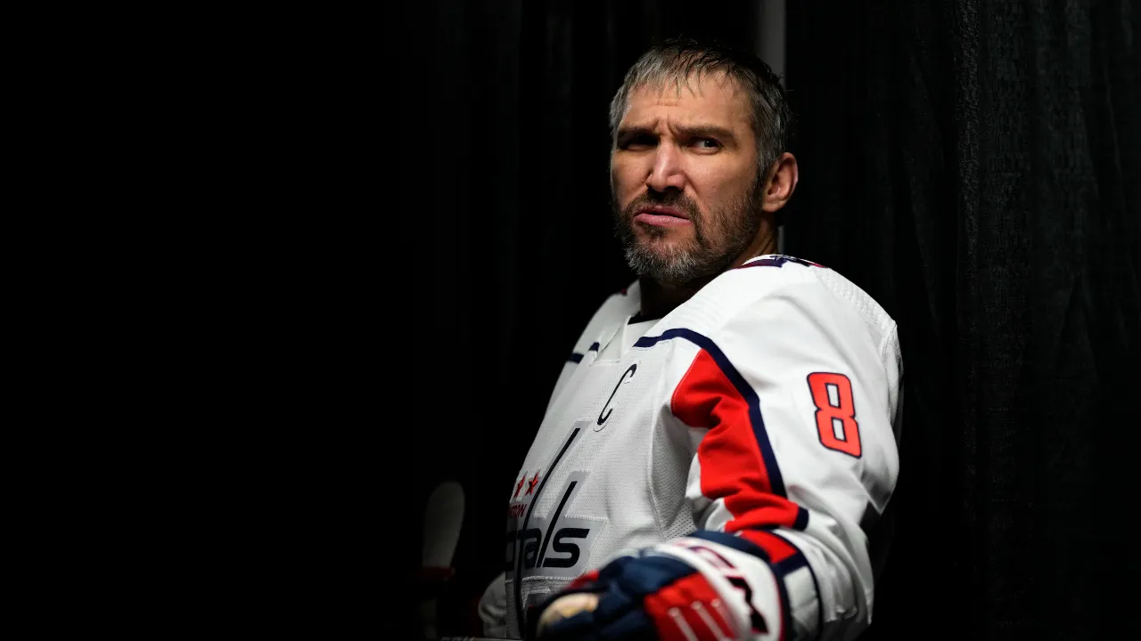 Alex Ovechkin keeps responses brief when questioned about NHL goals record: ‘We don’t talk about it — you guys talking about it’