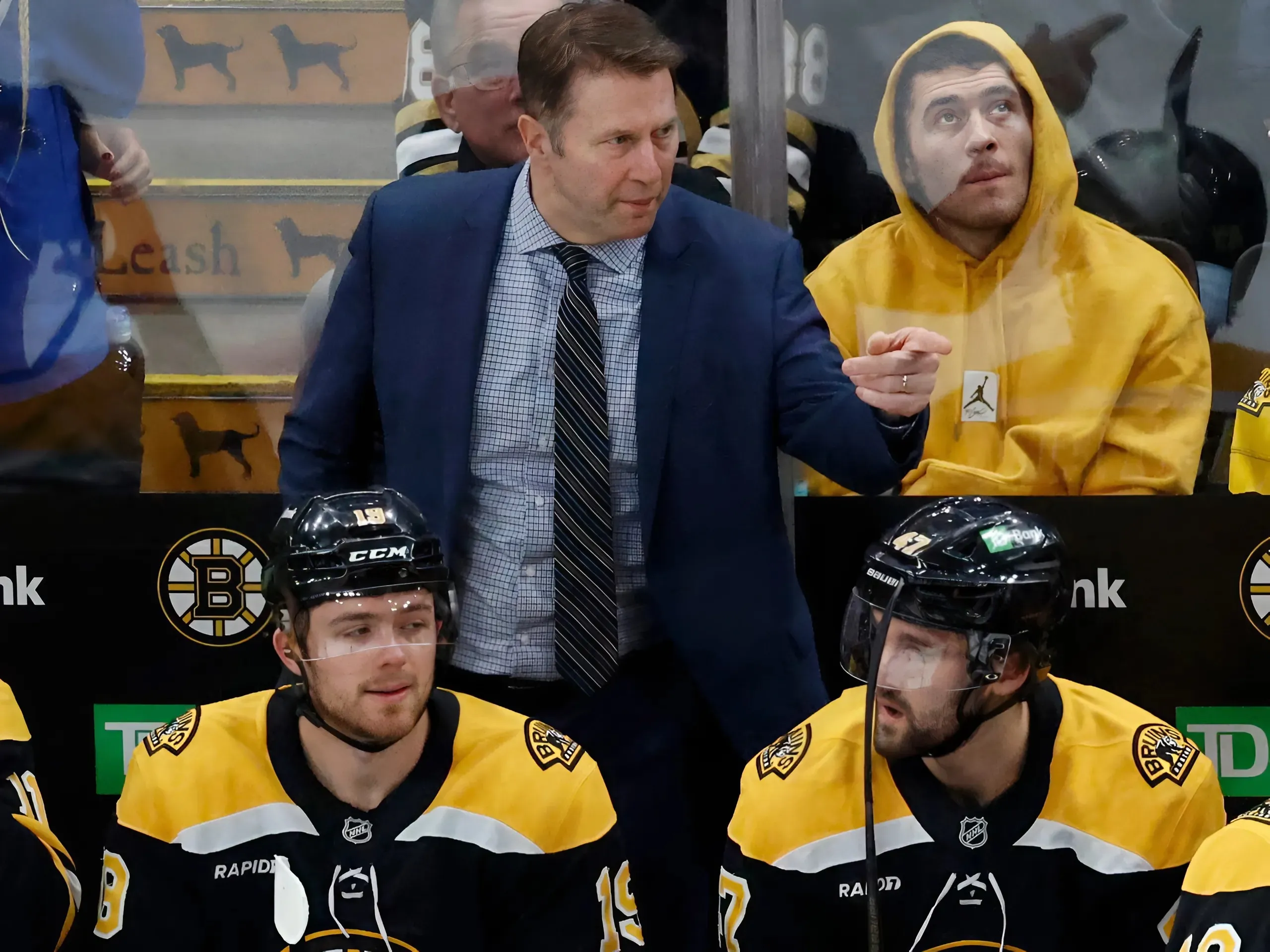 Boston Bruins coach Joe Sacco makes necessary lineup change against Buffalo Sabres