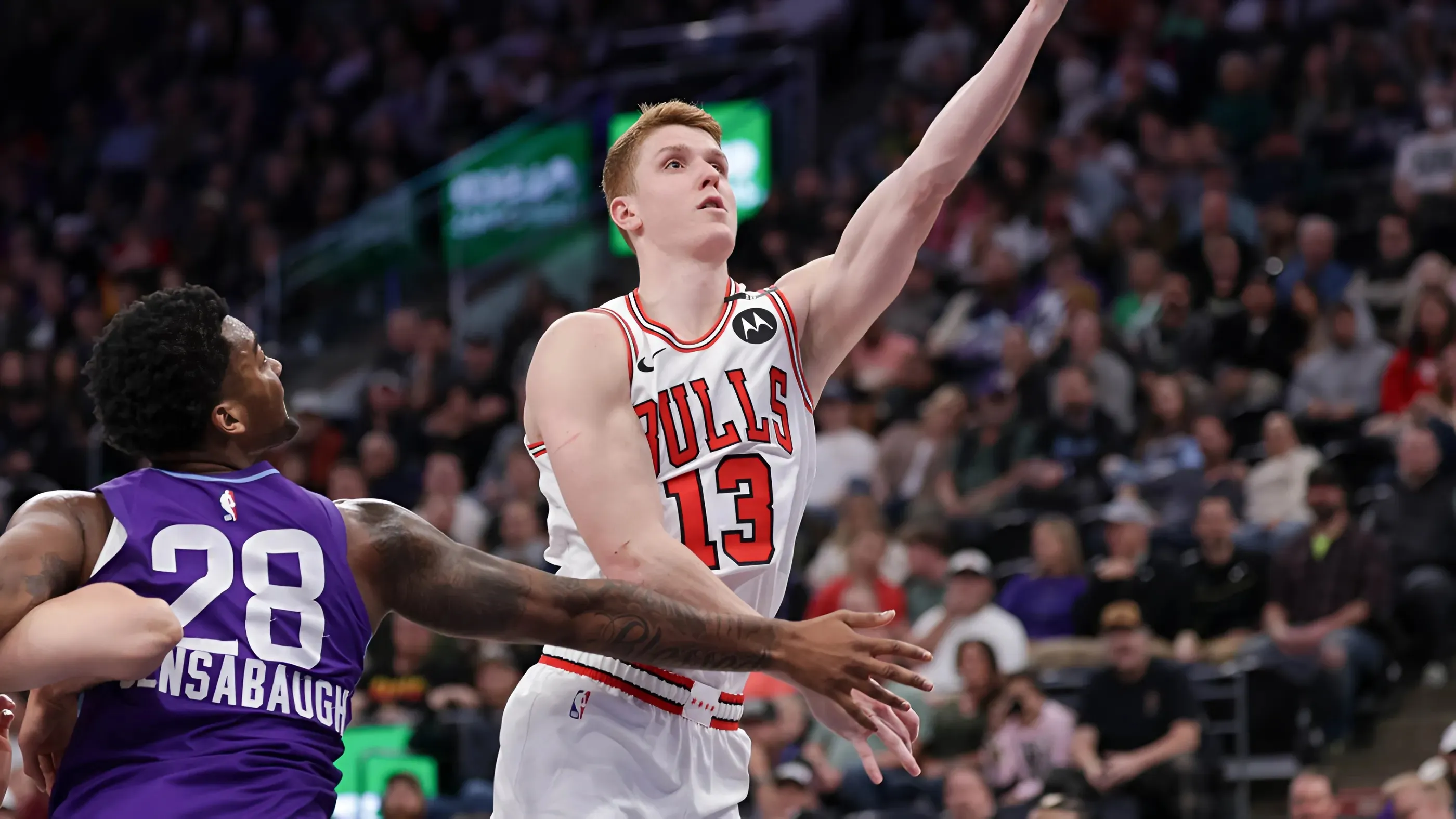 Chicago Bulls took a major step toward making the playoffs with 111-97 win over Jazz