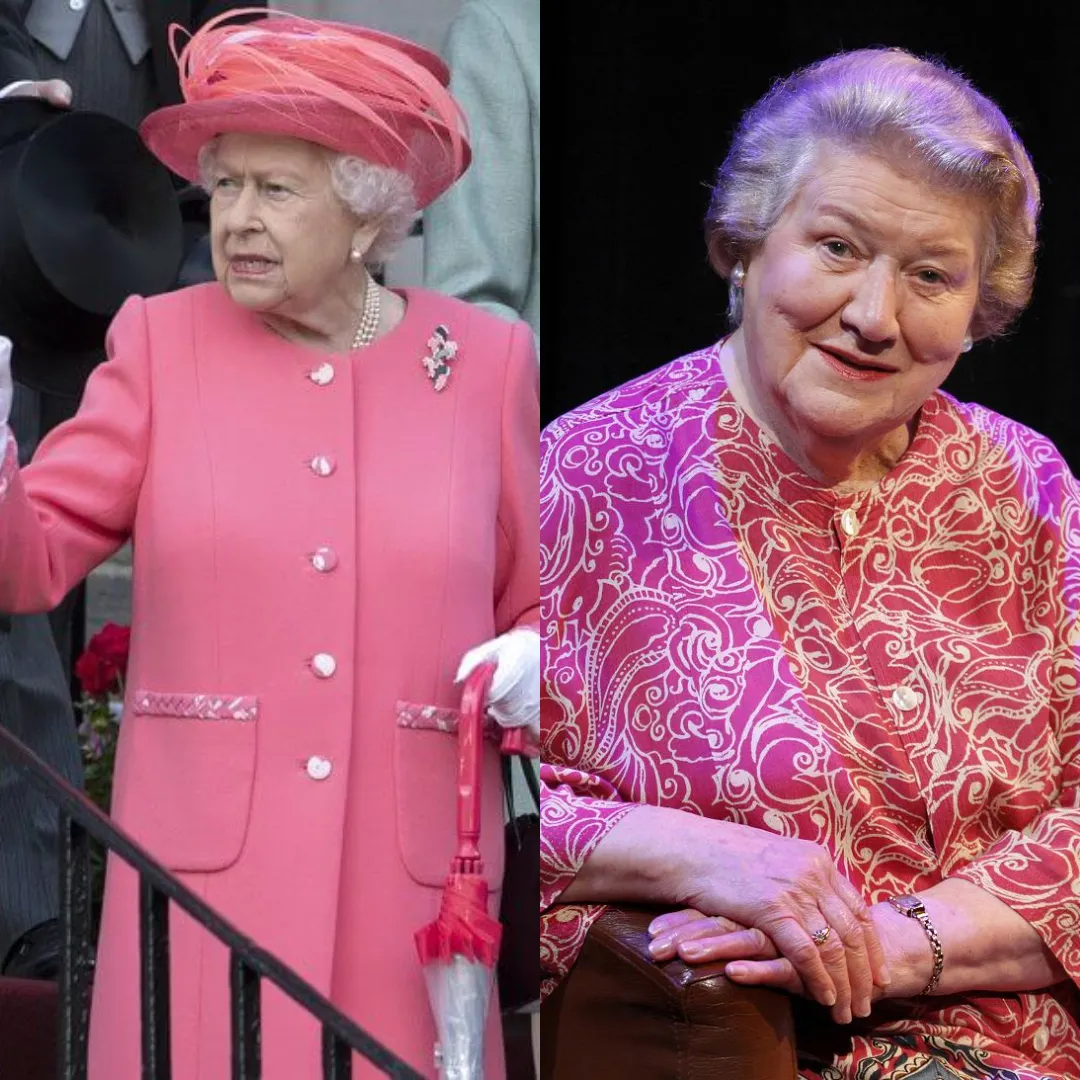 The Queen Channels Hyacinth Bucket at the Palace of Holyroodhouse Garden Party
