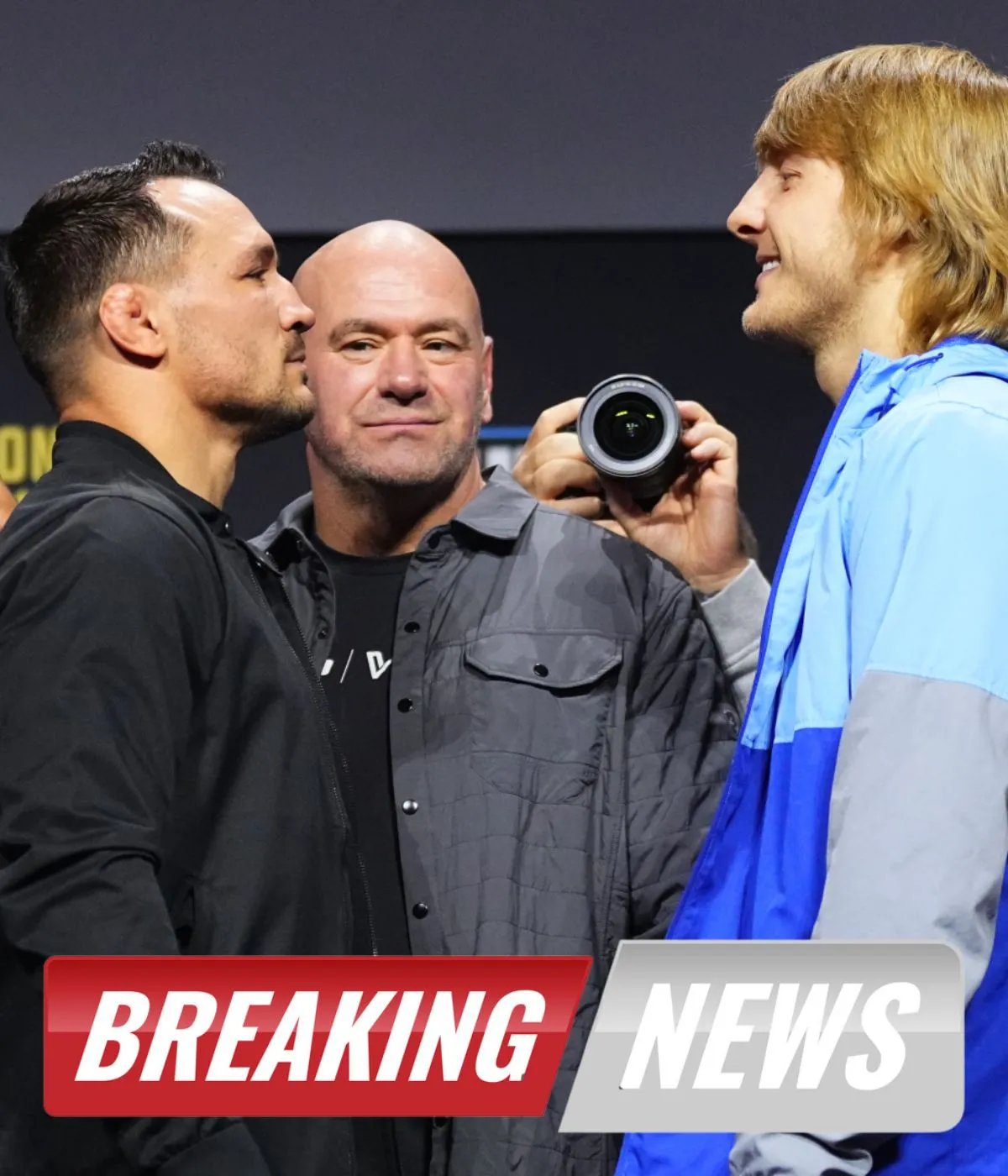 ‘Bite his finger’ – Paddy Pimblett fires Mike Tyson style warning to Michael Chandler over UFC cheating claims