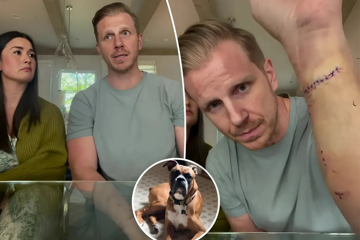 ‘Bachelor’ alum Sean Lowe attacked by his rescue dog three times in 12 hours, left ‘squirting’ blood: ‘I was fighting for my life’