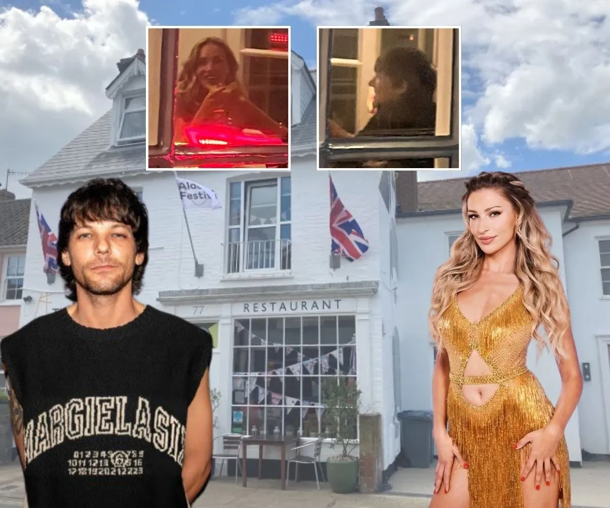 One Direction’s Louis Tomlinson dating Strictly’s Zara McDermott with exclusive pictures showing intimate night in hotel - suong