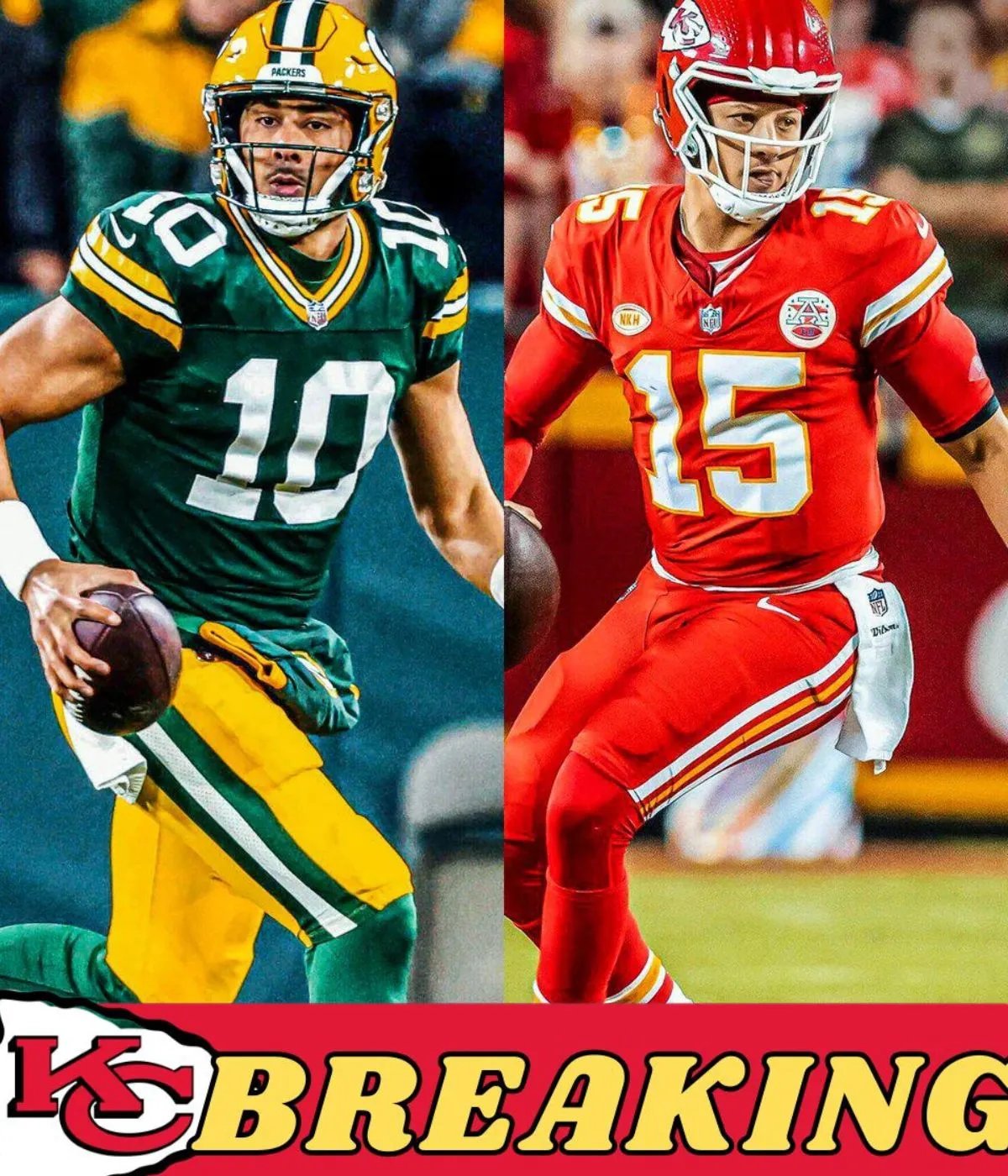 Jordan Love takes one of Patrick Mahomes' receivers in free agency