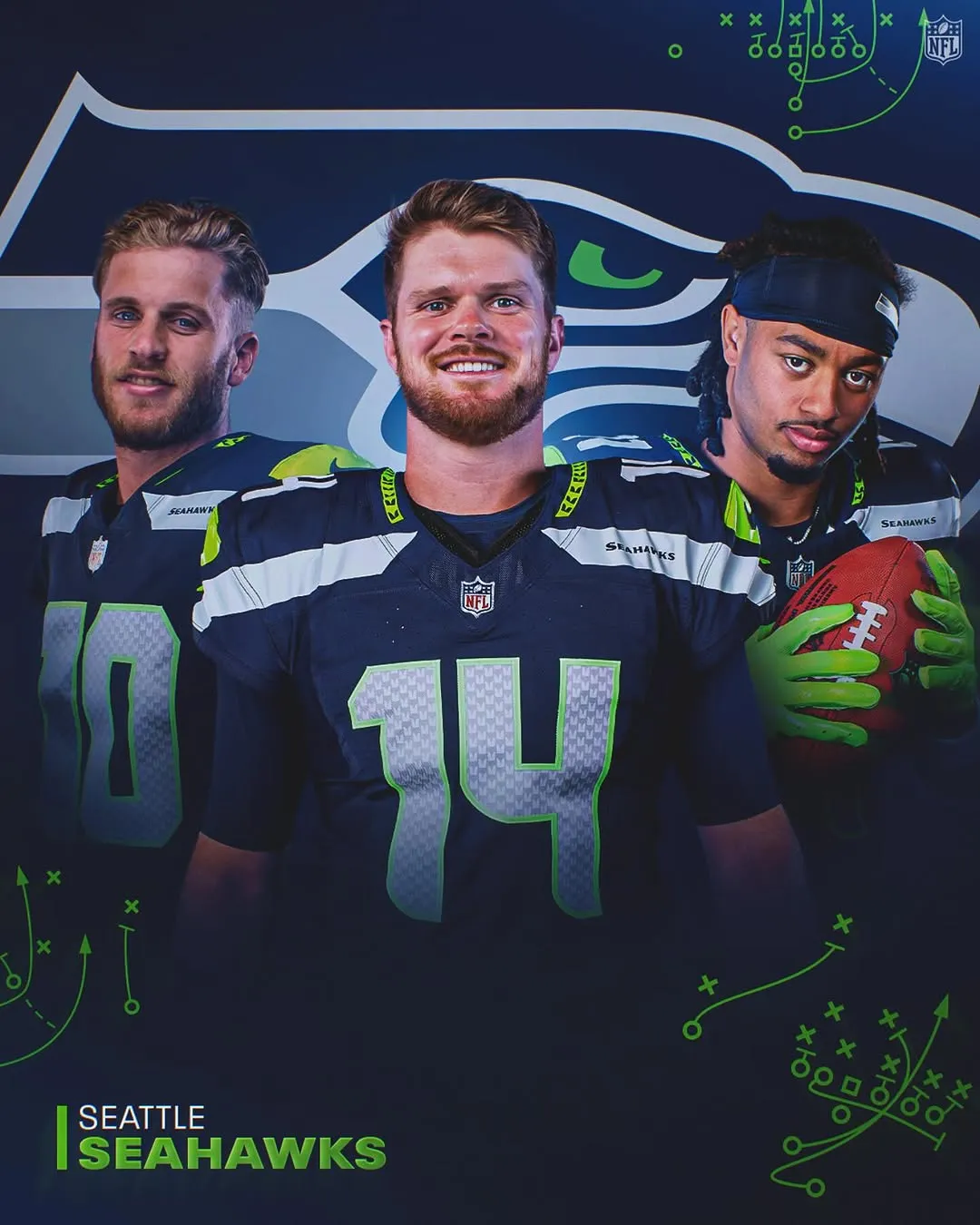 Seahawks give Sam Darnold a giant welcome gift in a new 2025 NFL Mock Draft and it would help set him up for success in Seattle