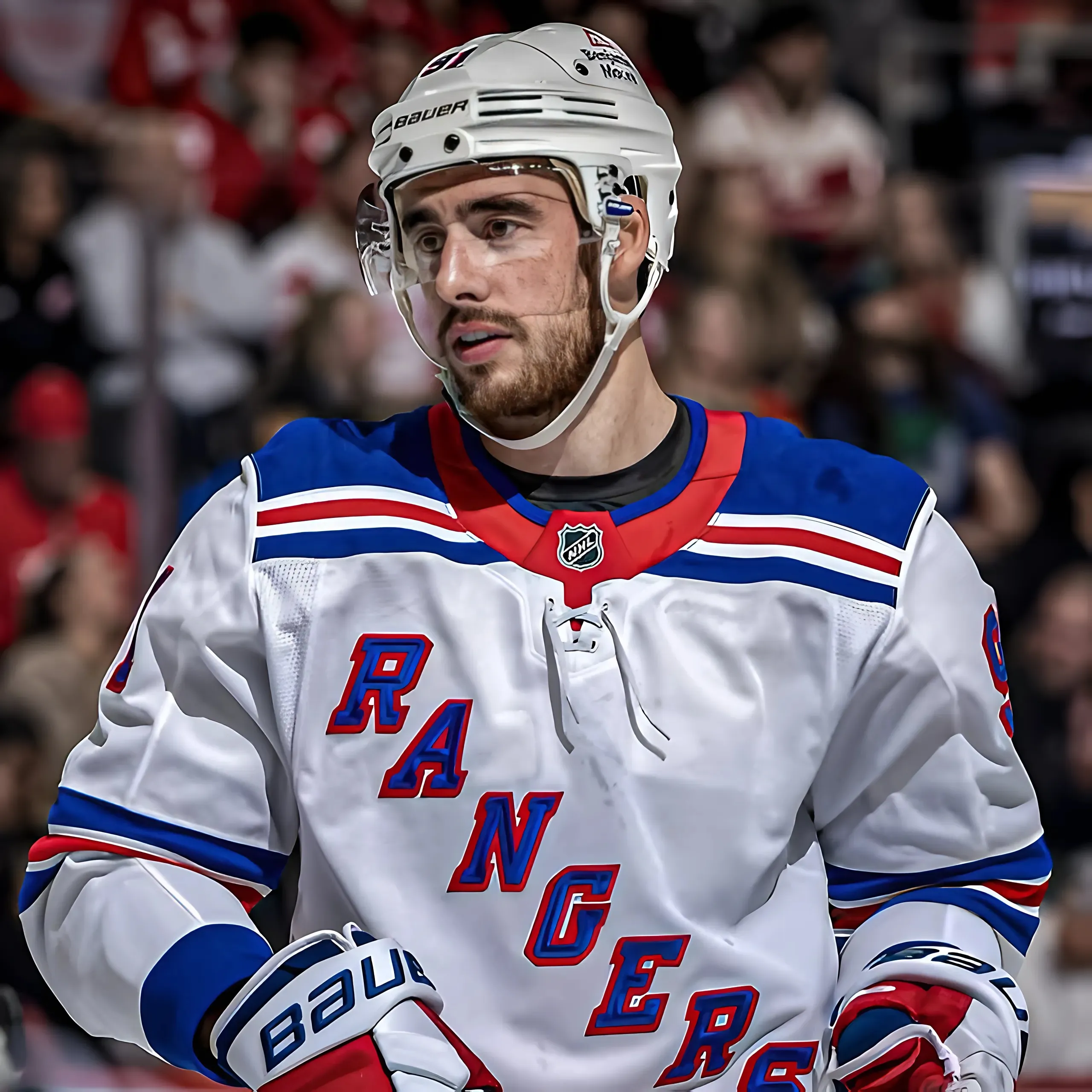 New York Rangers defenseman Carson Soucy has failed Chris Drury's expectations