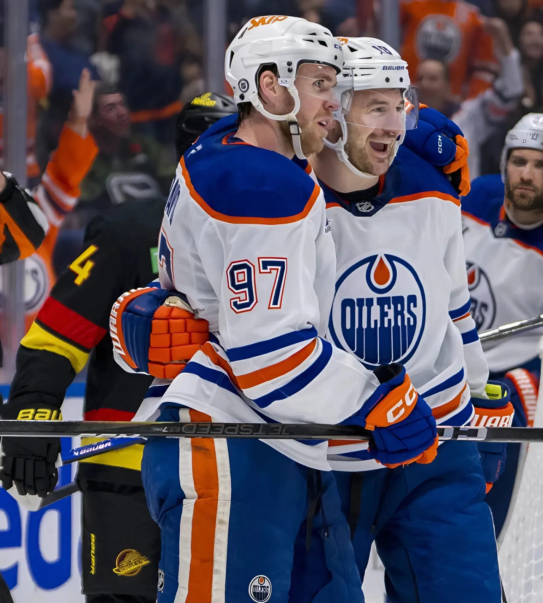 Oilers’ McDavid, Draisaitl, Hyman and Ekholm miss practice, some may miss game against Jets
