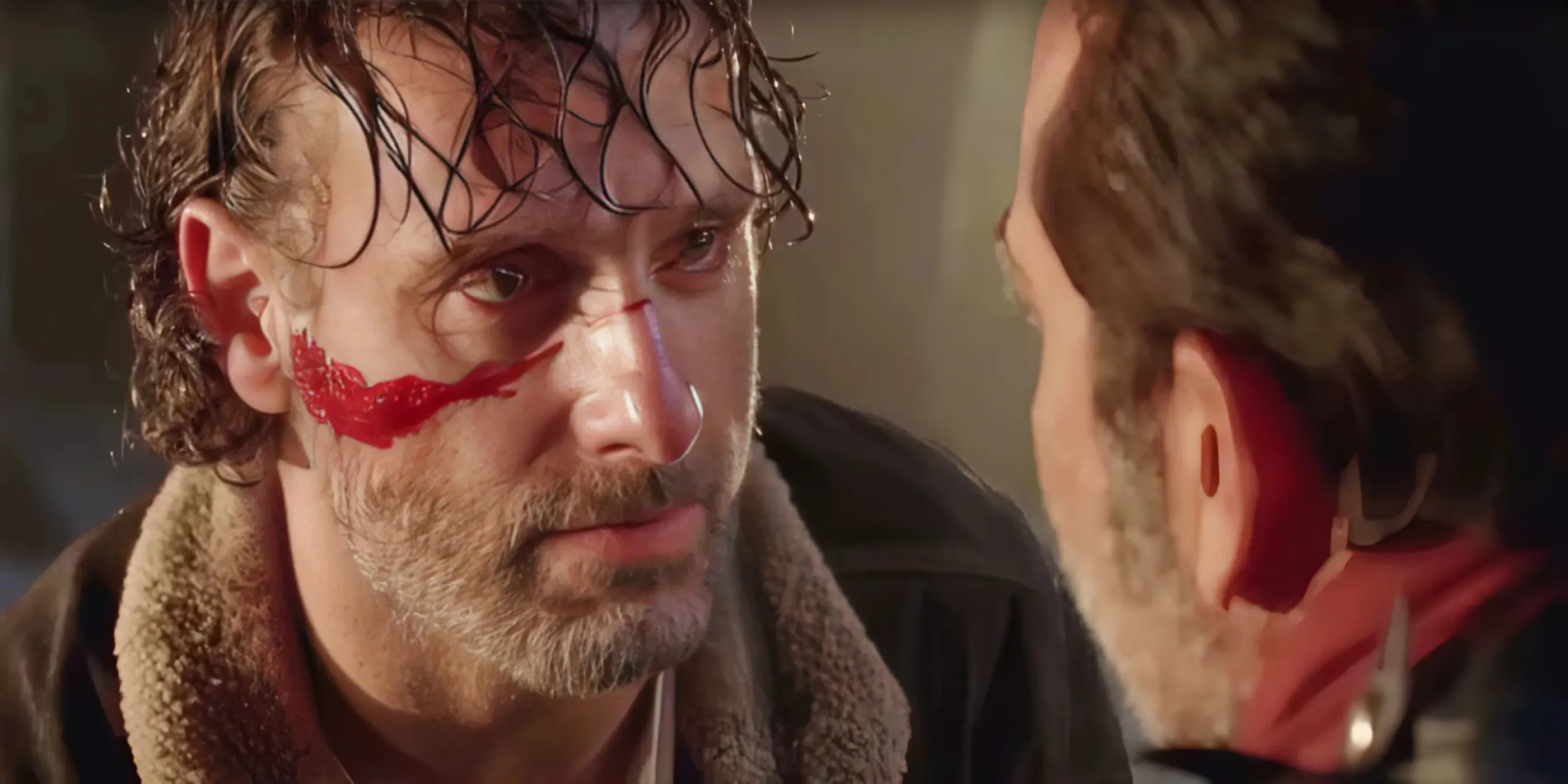 How Walking Dead's Rick vs Negan Fight Foreshadows Rick's Death: "It Made Rick So Much More Ruthless Than Negan"