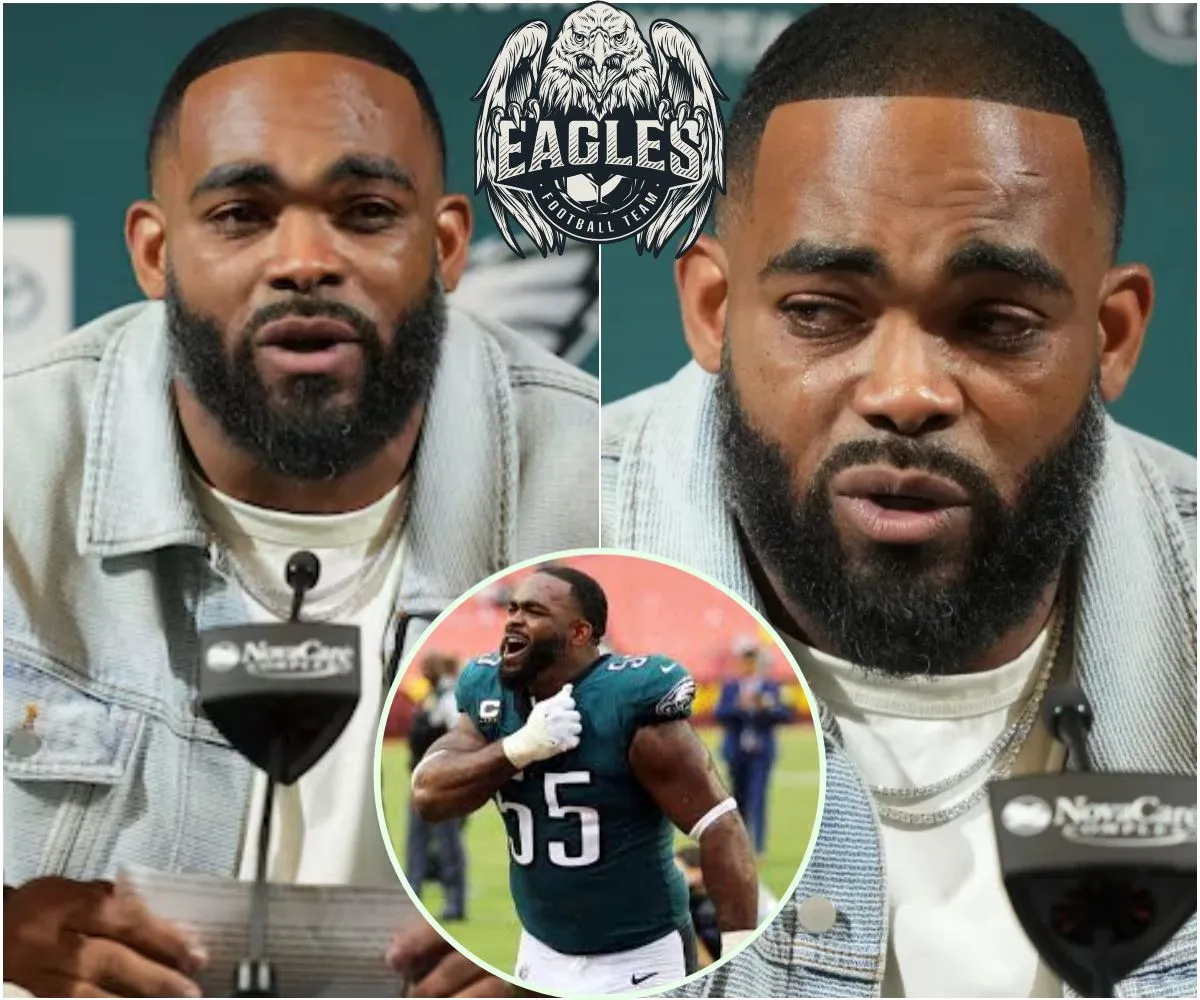 Legendary Eagles player, Brandon Graham, breaks down in emotional farewell speech, followed by shocking declaration: 'I will never...' – You won’t believe what he said - suong