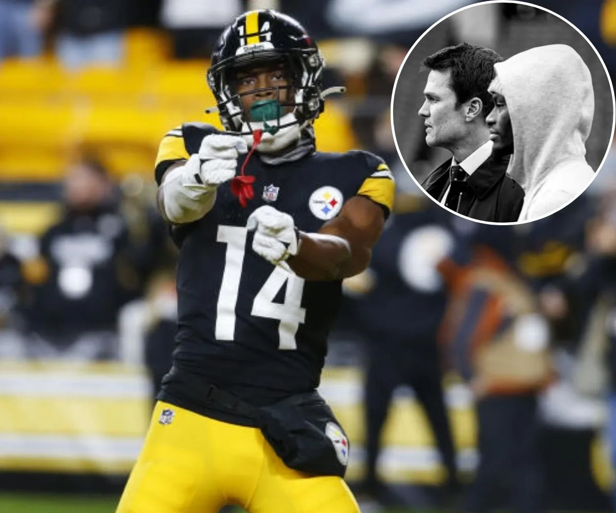 George Pickens becomes the center of a social media storm after posting a mysterious message, causing Raiders and Steelers fans to split into two opposing factions - suong