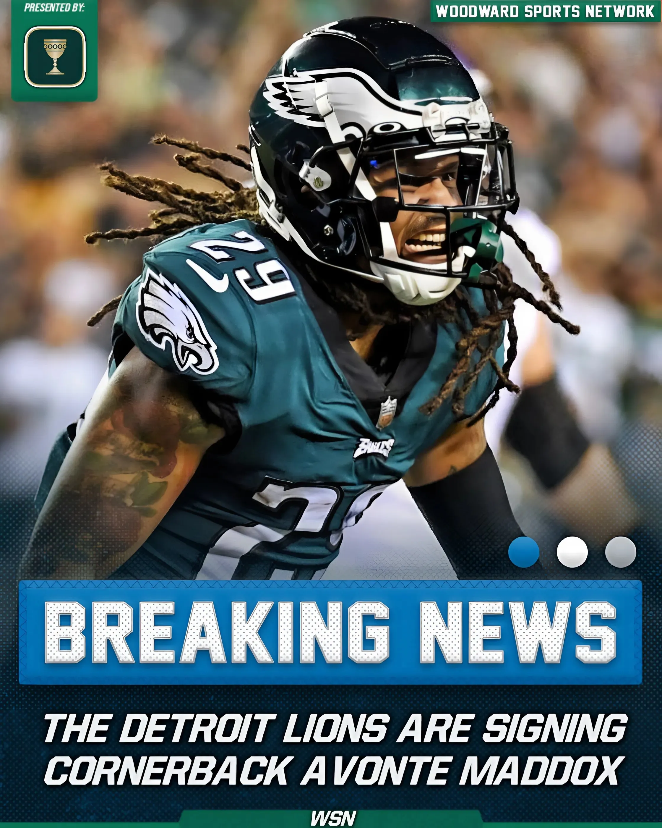 Avonte Maddox’s GF shares touching Lions free agency prediction