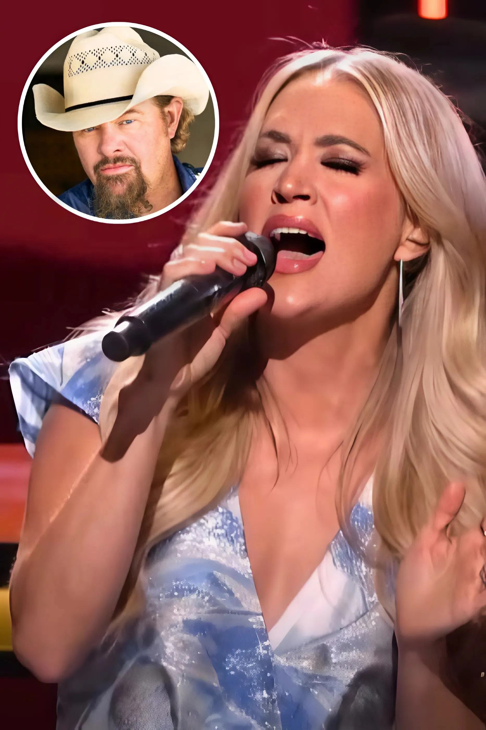 Carrie Underwood Sings “Should’ve Been A Cowboy” In Opry Tribute To Toby Keith