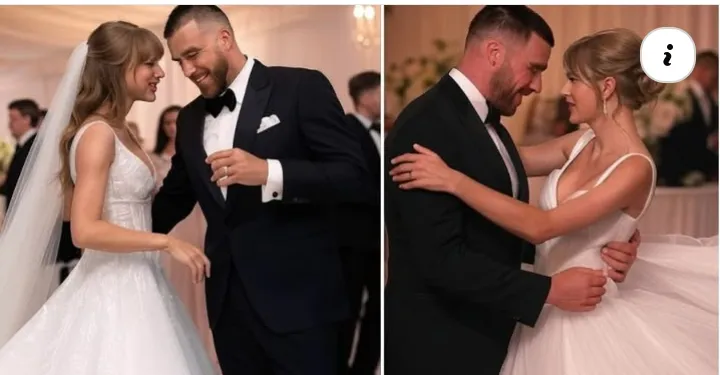 GOOD NEWS: Travis Kelce and Taylor Swift said "I do" last night in a wedding that had fans and celebrities alike excited. Here, they exchanged vows in a… SEE MORE 👇👇- nobi