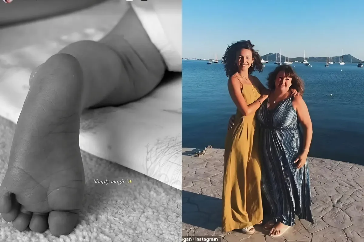 Michelle Keegan shares adorable rare snap of newborn daughter Palma - after her mother Jackie broke her silence on the birth of her grandchild liennhi