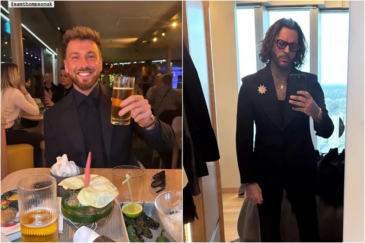 Sam Thompson supported by pals on night out after ex Zara McDermott moves on with Louis Tomlinson ngocc