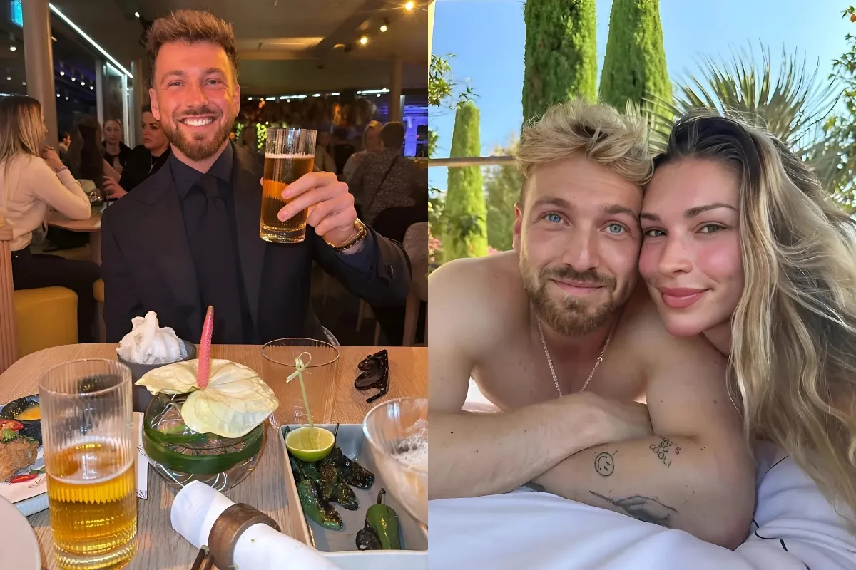 lad's night Sam Thompson supported by pals on night out after ex Zara McDermott moves on with Louis Tomlinson liennhi