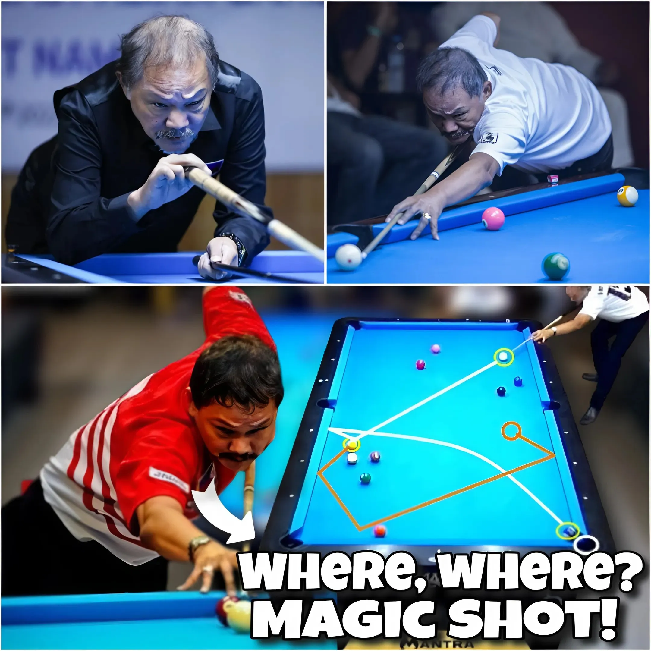 EFREN REYES TAKES ON RONNIE MAMAN IN EPIC 9-BALL SHOWDOWN WITH MAGIC SHOTS HIGHLIGHTS!
