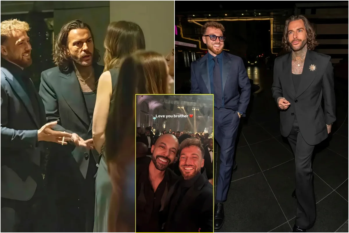 Sam Thompson and Pete Wicks spotted cosying up to mystery women at Marvin Humes’ 40th birthday party ngocc