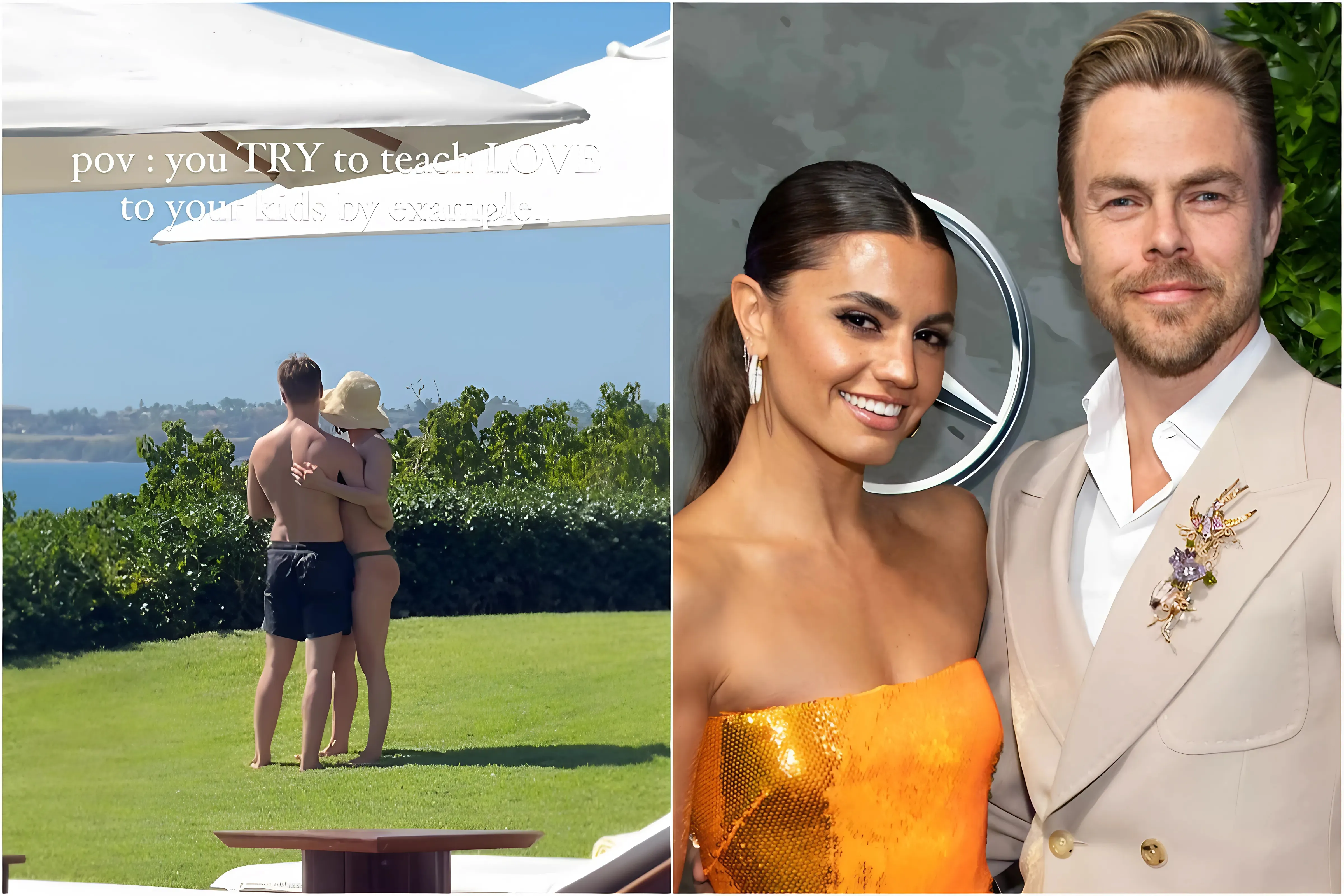 Capturing Love: Derek Hough & Hayley Erbert's Heartwarming Moment Caught on Camera trucc Capturing Love: Derek Hough & Hayley Erbert's Heartwarming Moment Caught on Camera trucc