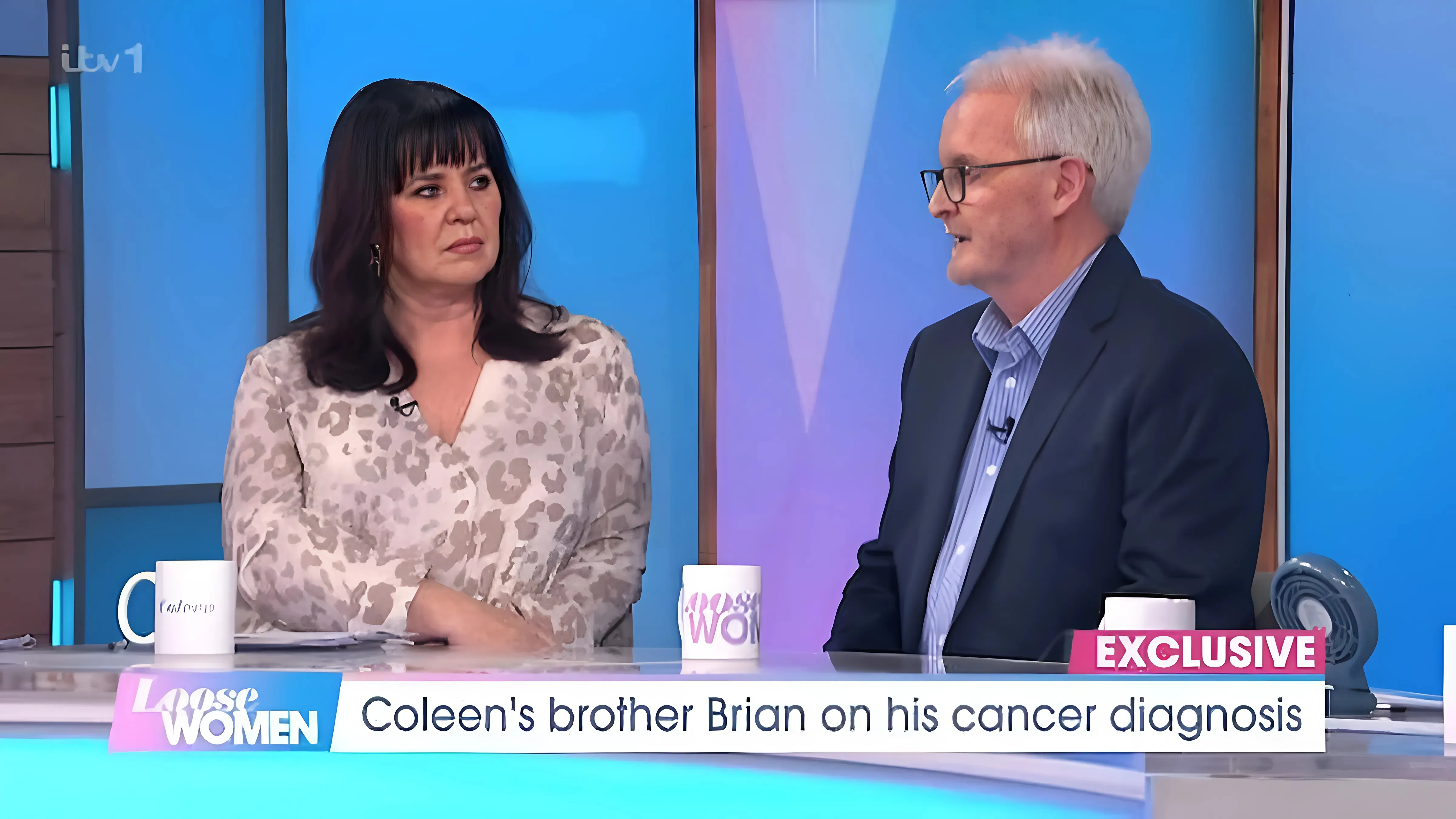 Brian Nolan's Urgent Appeal to Fans as He Joins Sister Coleen Nolan on Loose Women trucc