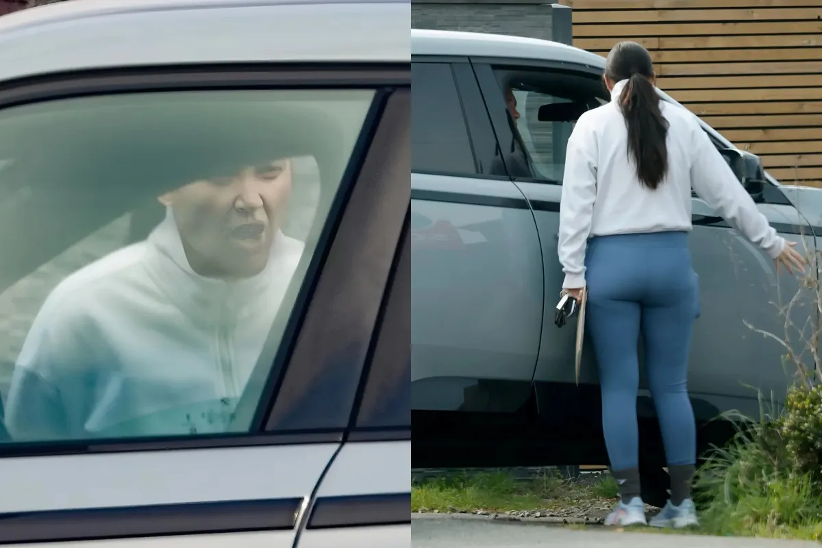 Jacqueline Jossa spotted in heated discussion with husband Dan Osborne after split as he returns to family home liennhi
