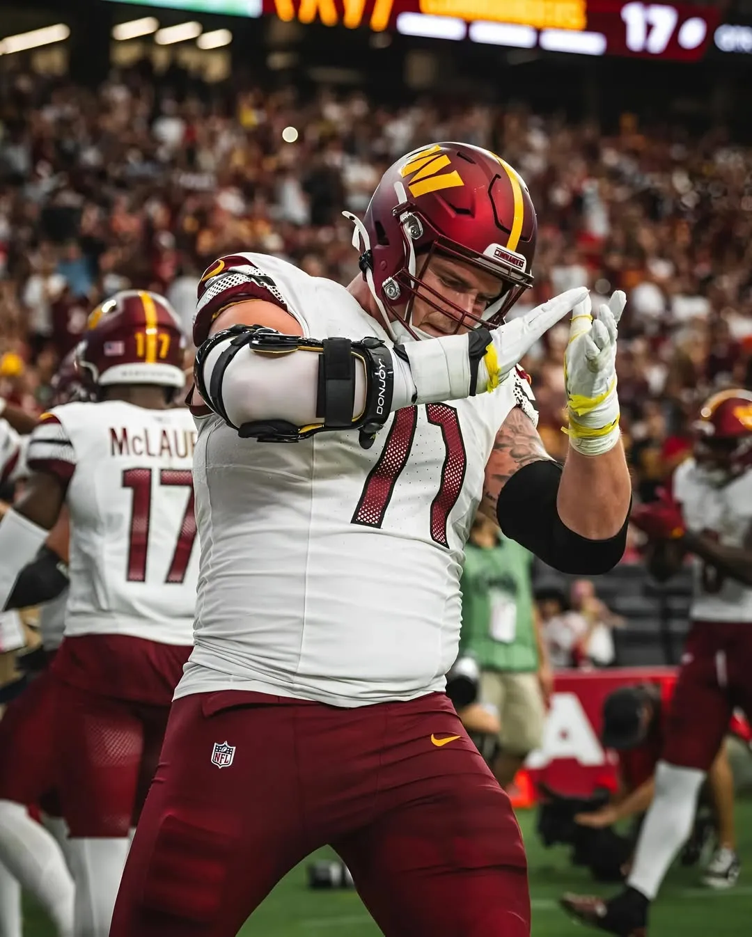 Veteran offensive tackle Andrew Wylie agreed to a revised contract with the Commanders that reduces his 2025 compensation by $3.75MM, according to OverTheCap.
