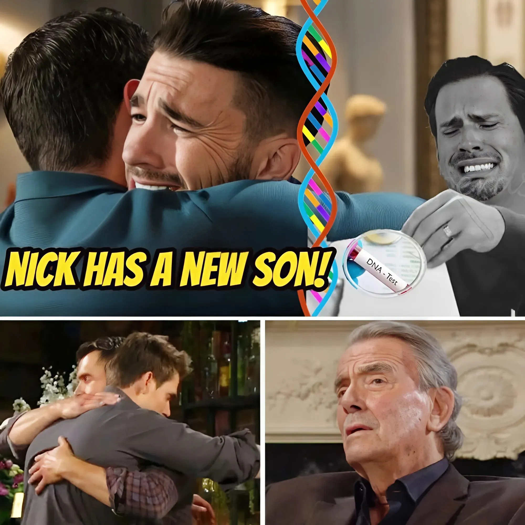 Billy Flynn’s Life Upended as DNA Test Confirms Nick Newman Is His Father!