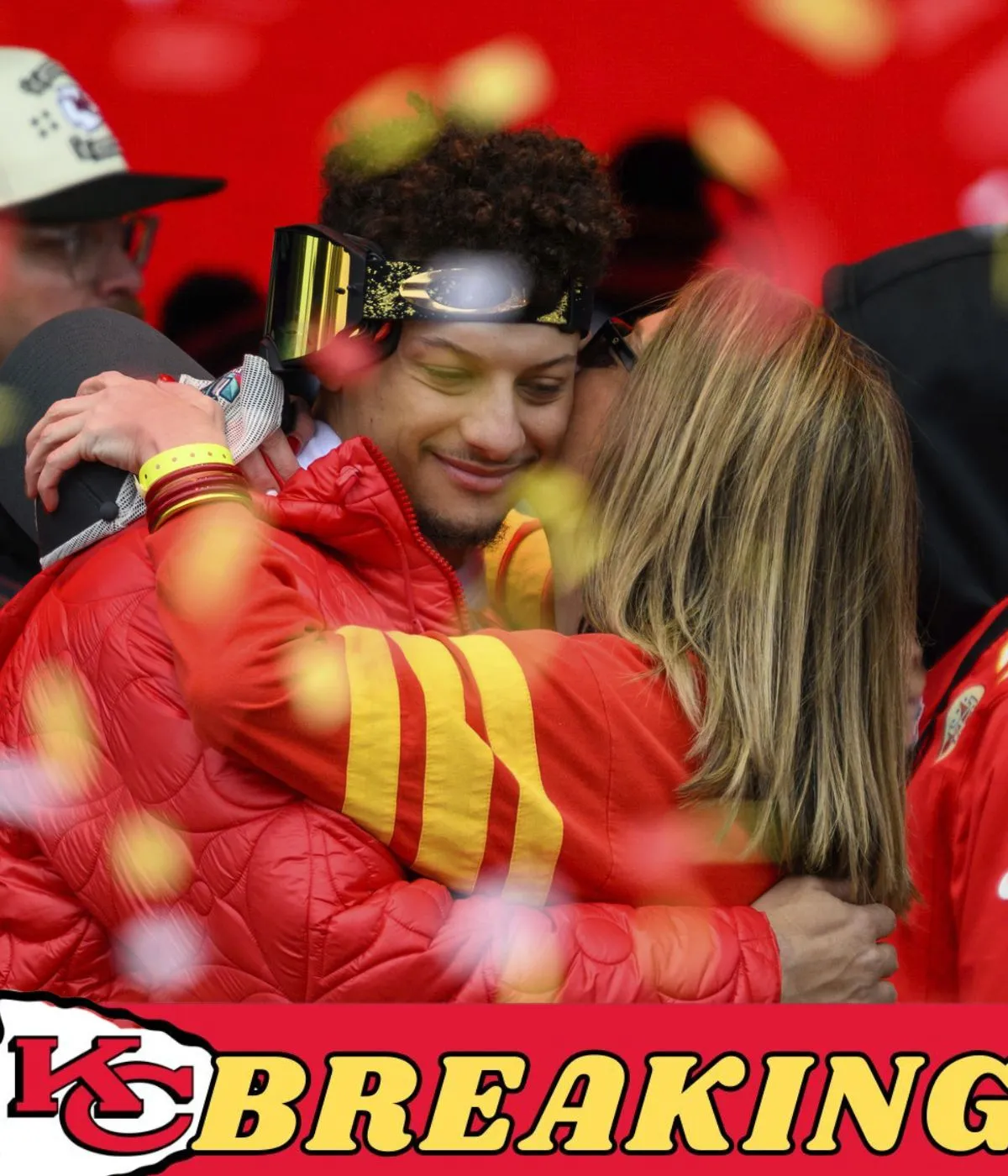 Randi Mahomes shows off daughter Mia as she decides to follow in Patrick Mahomes' footsteps in his sports 'craze