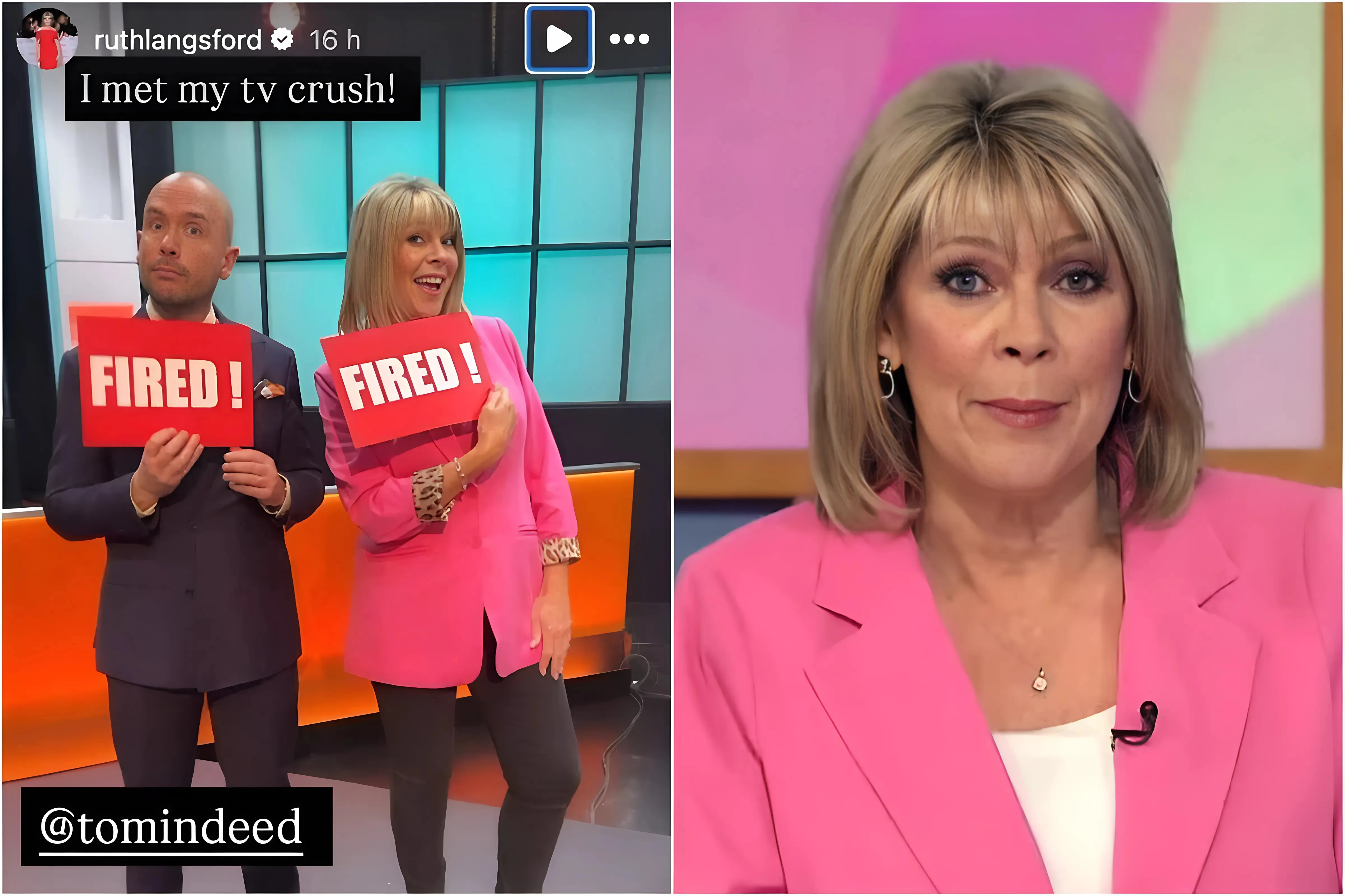 Ruth Langsford Reveals TV Star 'Crush' Following Split from Eamonn Holmes on Loose Women trucc