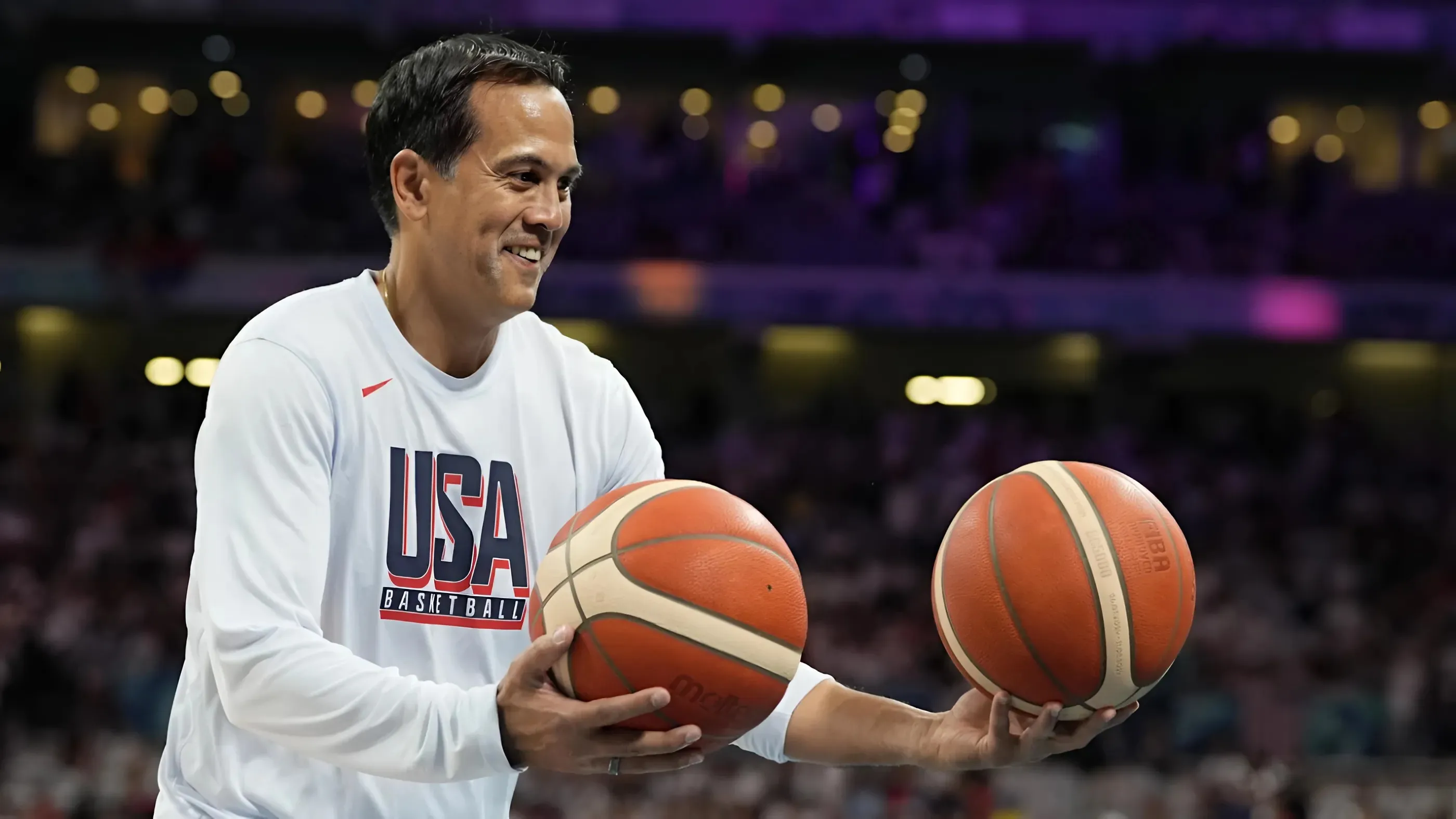 Heat's Erik Spoelstra Had Hilarious Comment on Coaching Celtics in Olympics