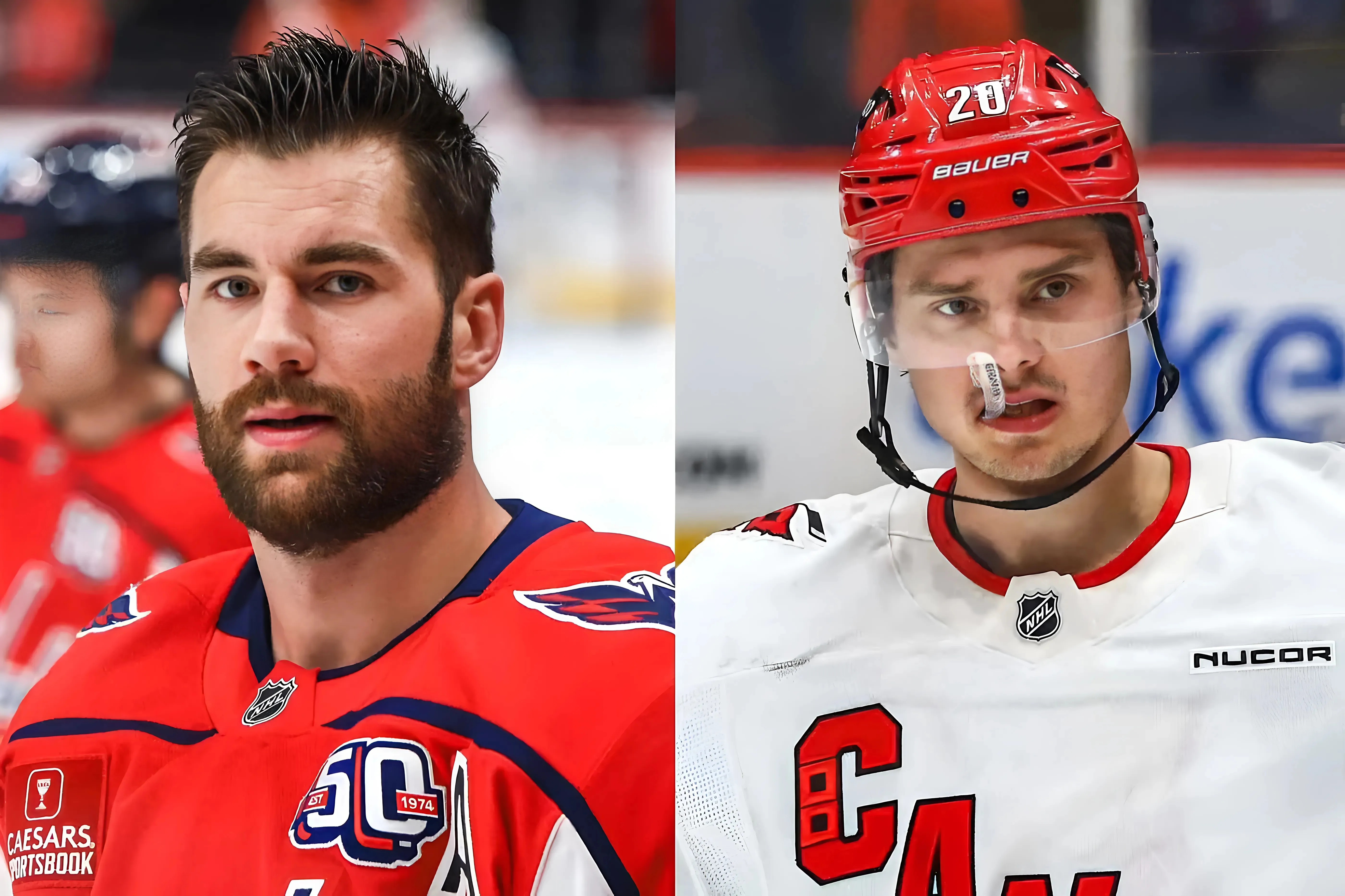 Tom Wilson's Clash with Sebastian Aho Sparks 120 Penalty Minutes and 8 Misconducts in Capitals-Hurricanes Game: 'Who's Going to Protect You?' trucc