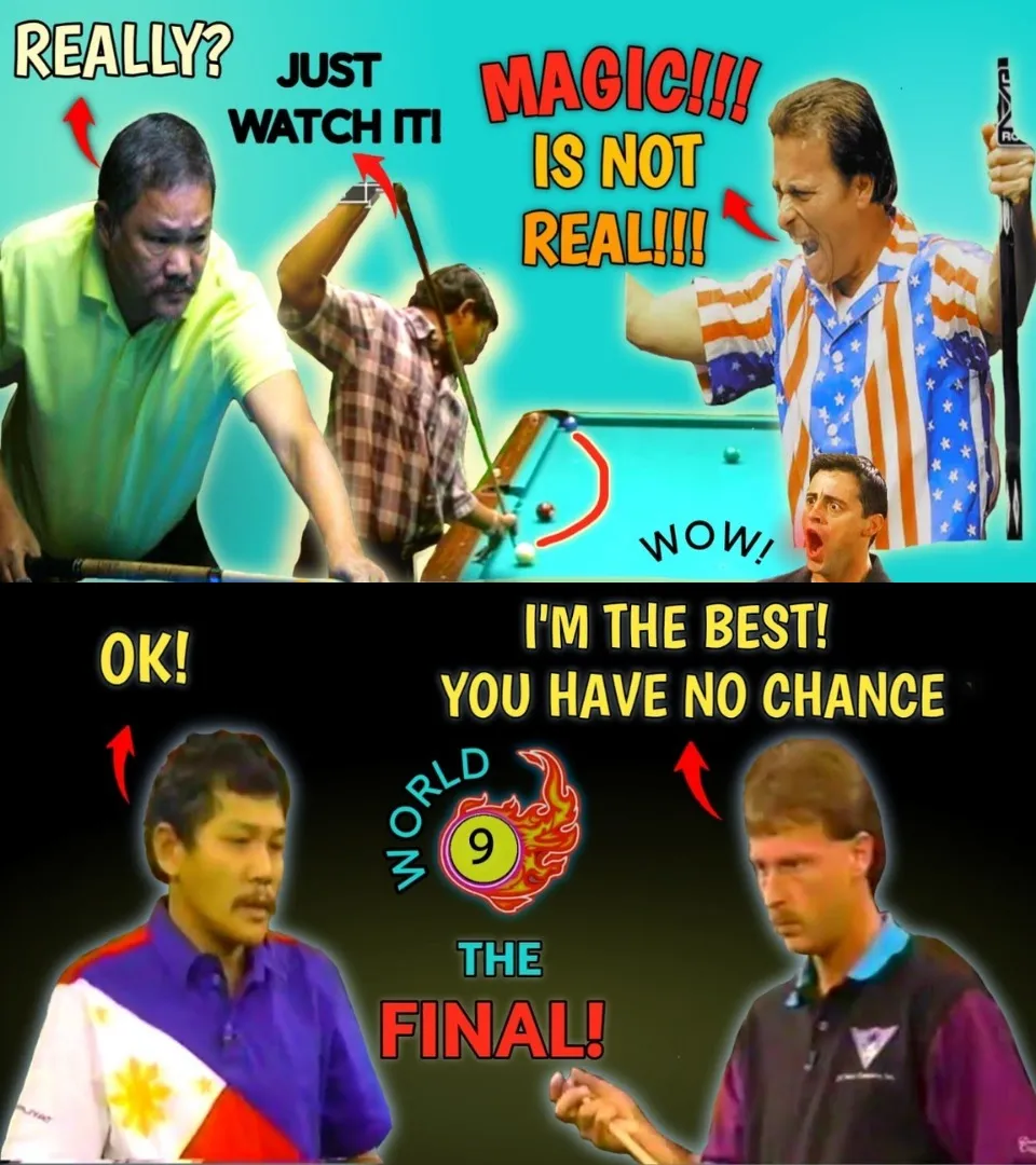 🔥 Magician Efren Bata Reyes meets one of his greatest opponents on a very unpredictable outcome of a Final Match! A hard way for the Magician to become a Legend in a pool History...‪