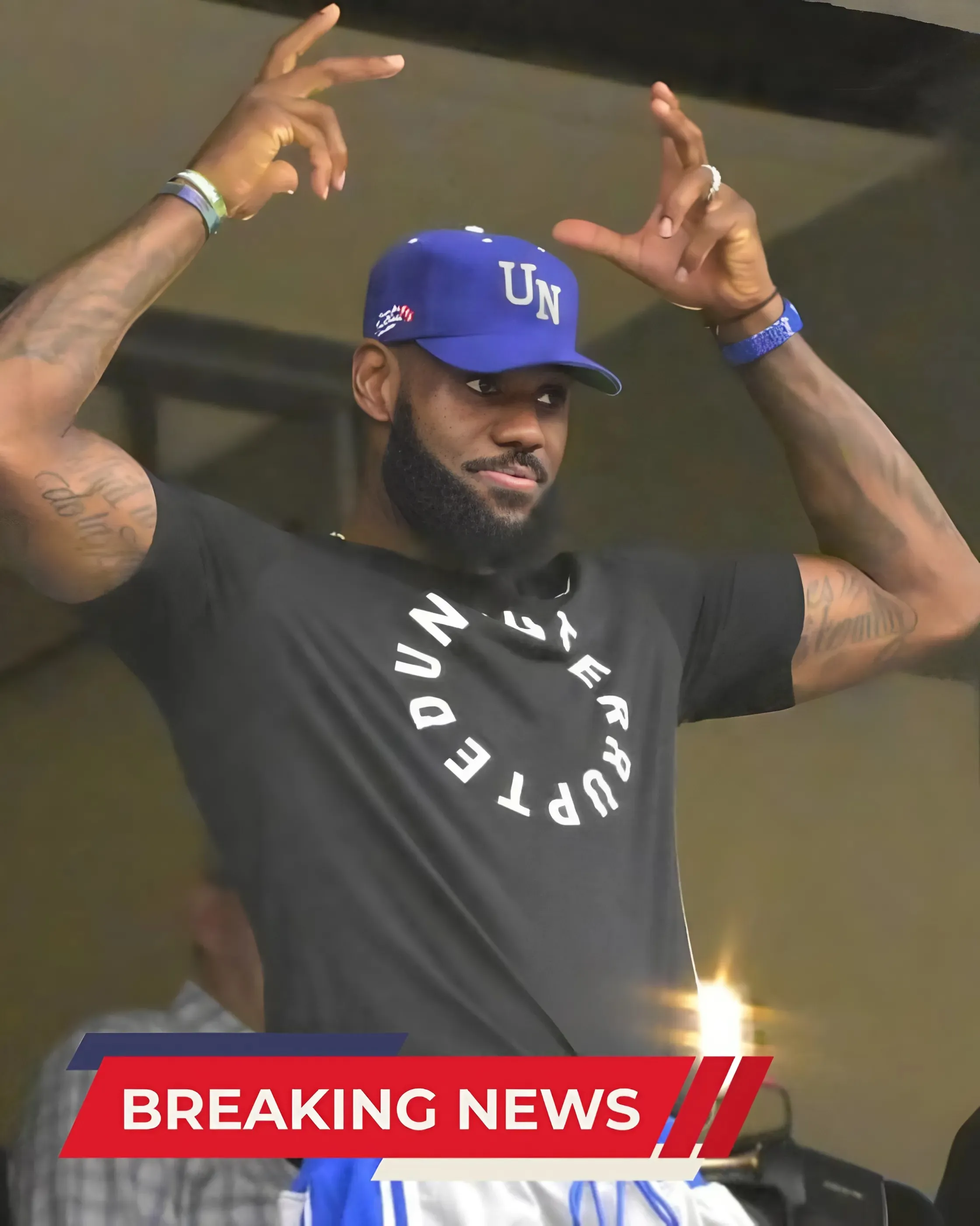 LeBron James rocks Shohei Ohtani jersey before Lakers-Pelicans game