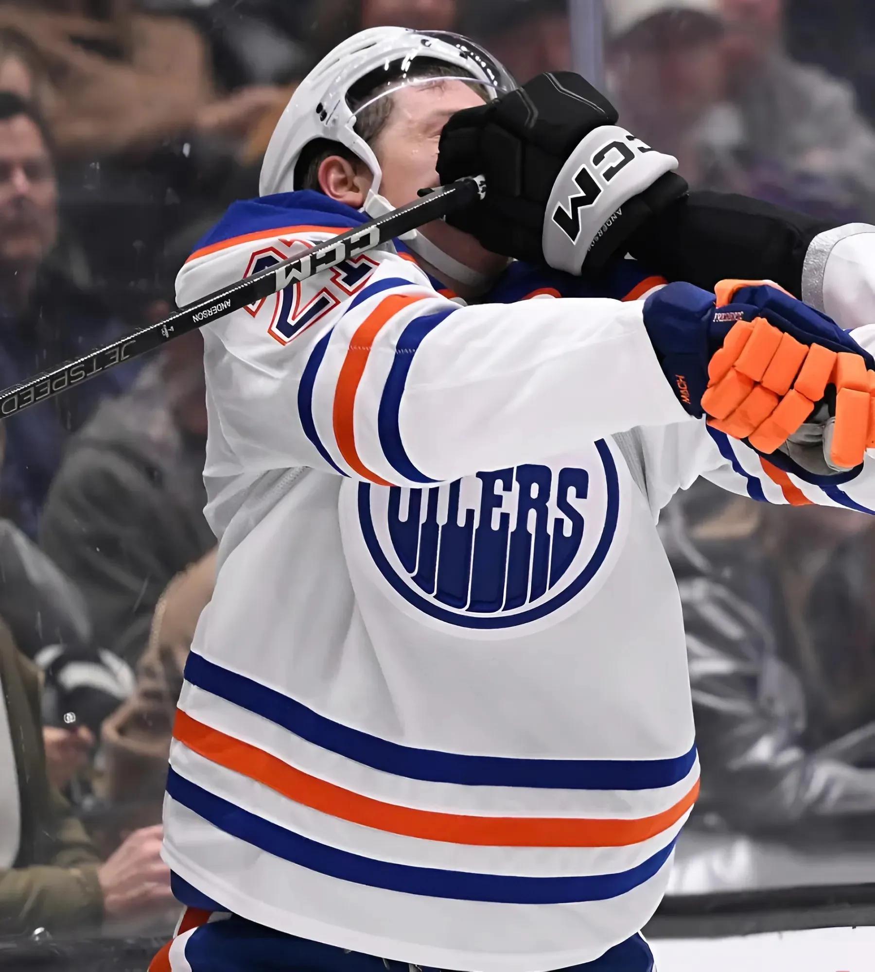 Oilers Shorthanded vs Ducks as Frederic Re-Aggravates Injury Oilers Shorthanded vs Ducks as Frederic Re-Aggravates Injury