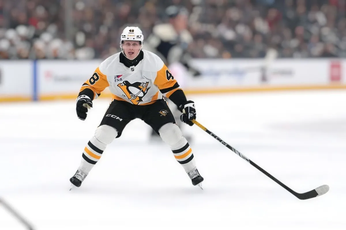 Penguins forward Blake Lizotte sidelined due to injury