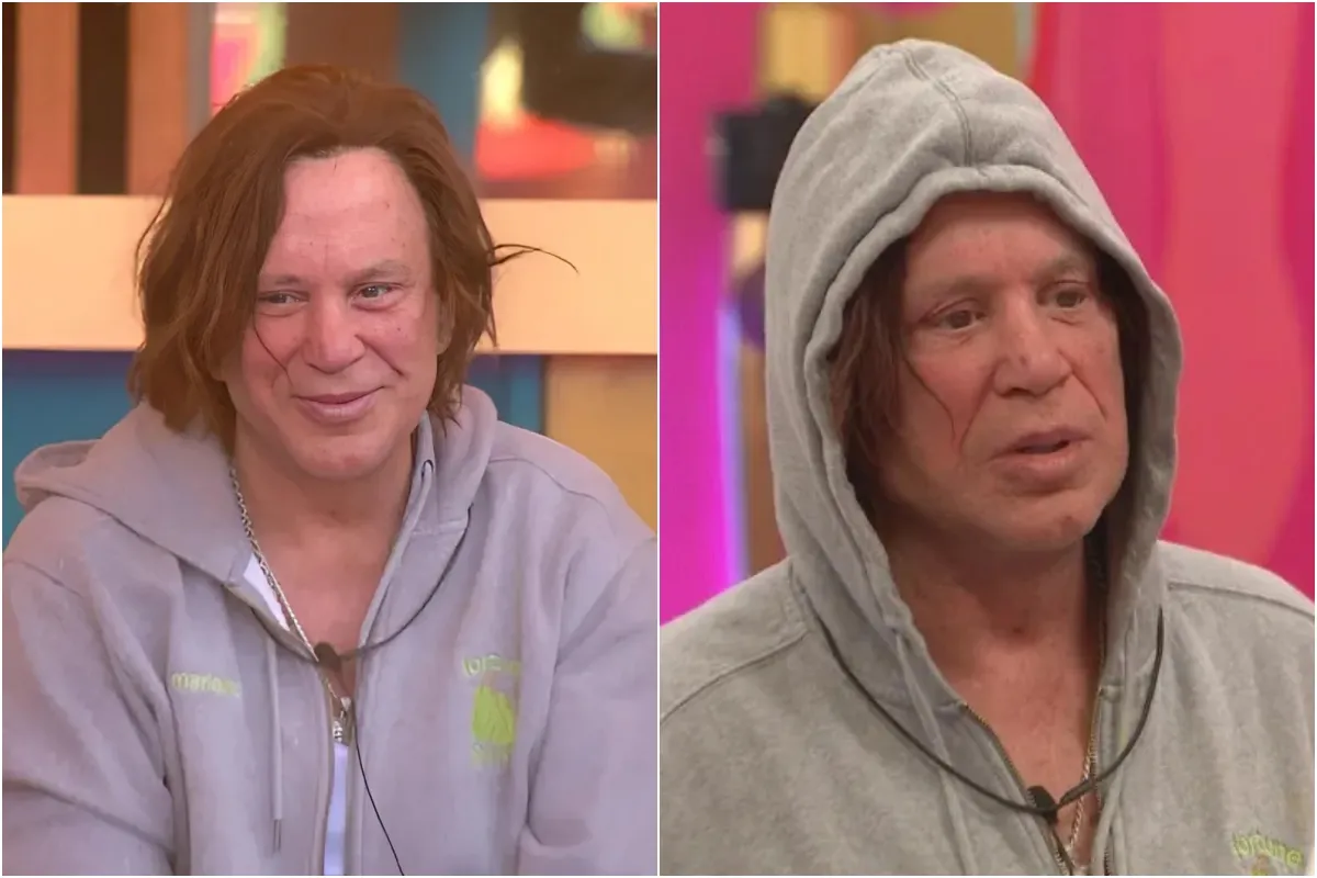 CBB’s Mickey Rourke breaks MORE house rule as he’s given strict warning for ‘homophobic’ slur ngocc