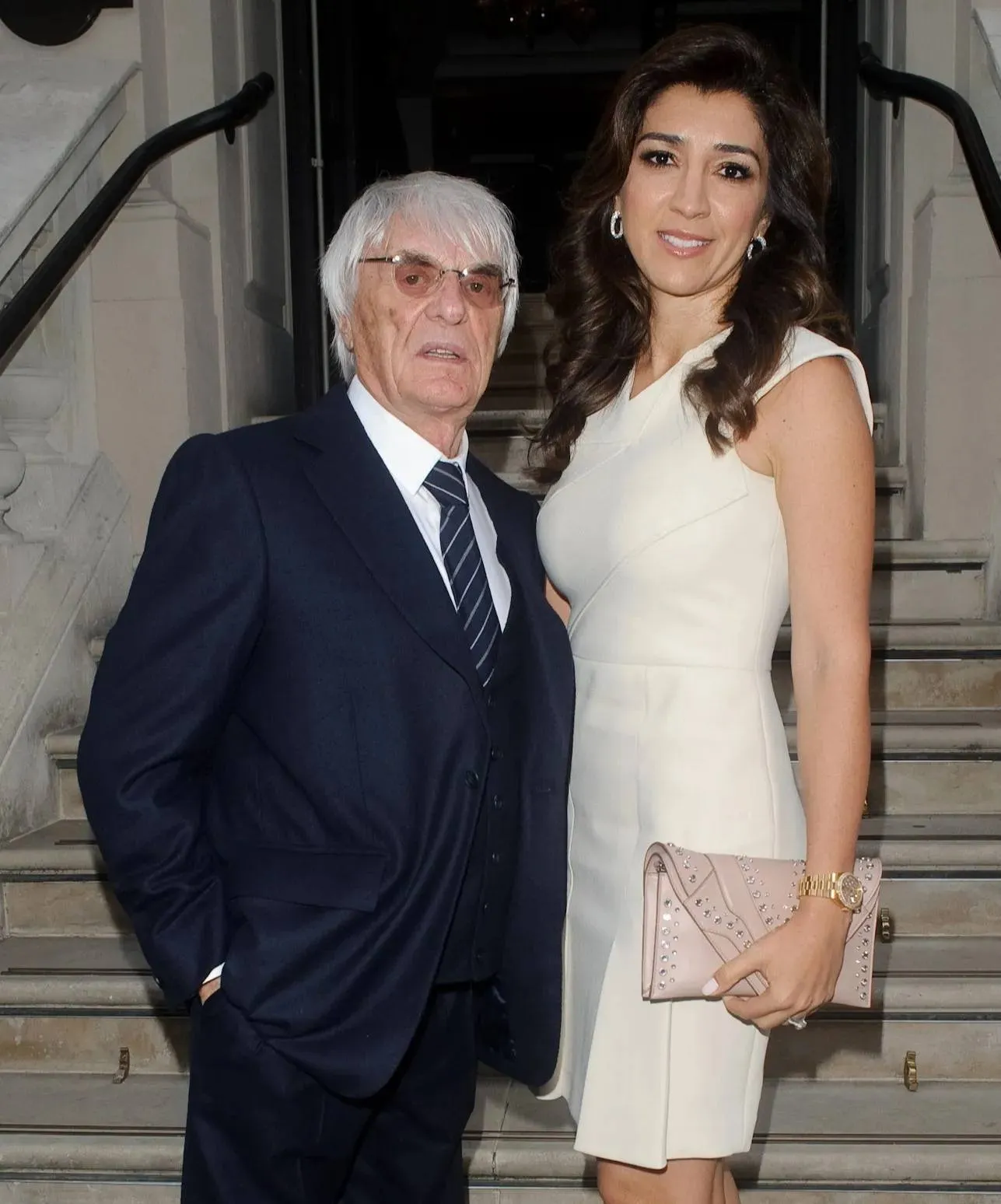 Bernie Ecclestone, the 93-year-old Formula One mogul, is expecting his fourth child with model wife Fabiana Flosi, 47  'I'm worth $2.4 billion, so the more kids the better'