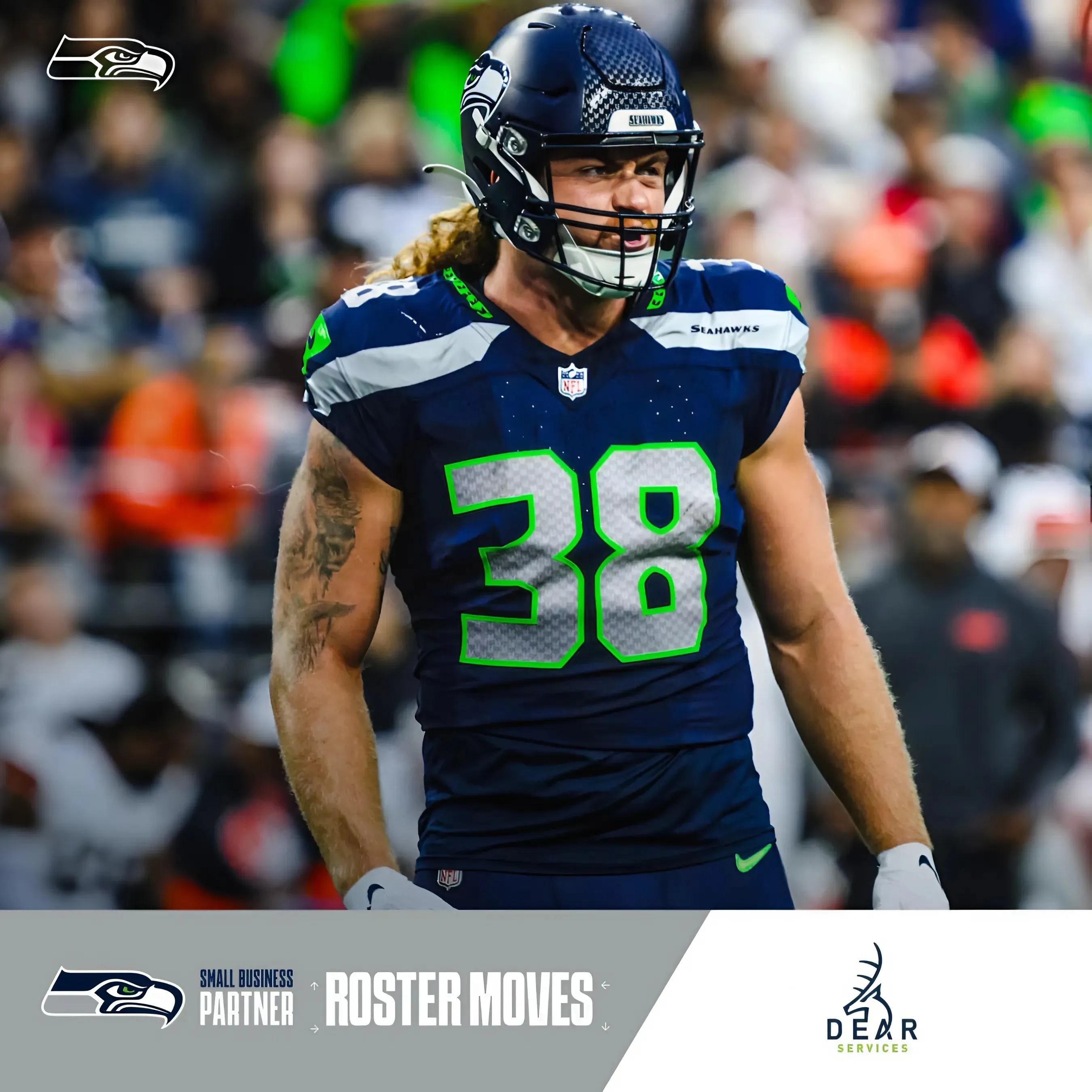 Seahawks re-sign former undrafted tight end