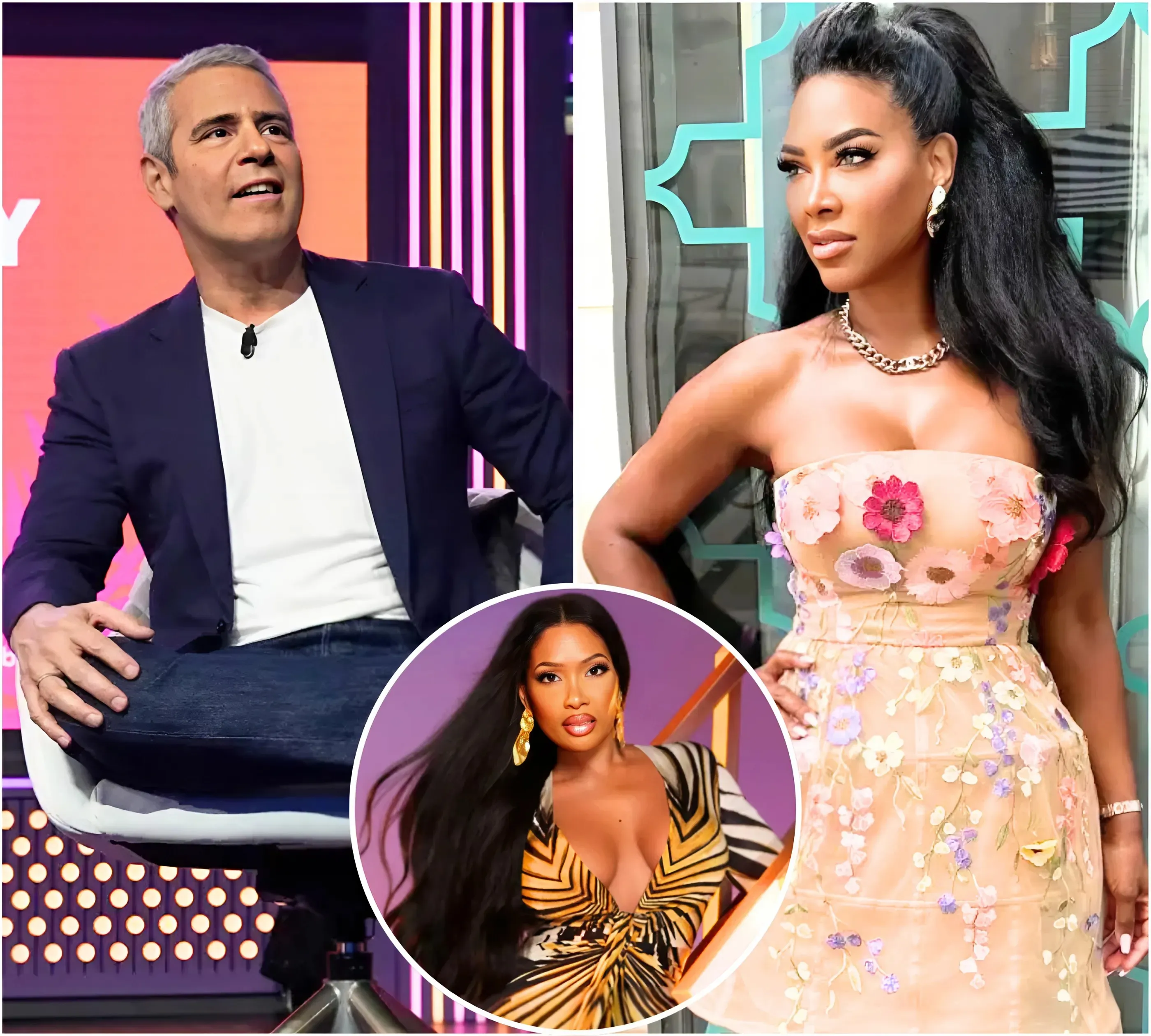 Andy Cohen Reacts to Kenya Moore’s Controversy With Brit Eady on RHOA, Addresses Costars “Clear[ing] Out” After Kenya Shared Graphic Pics