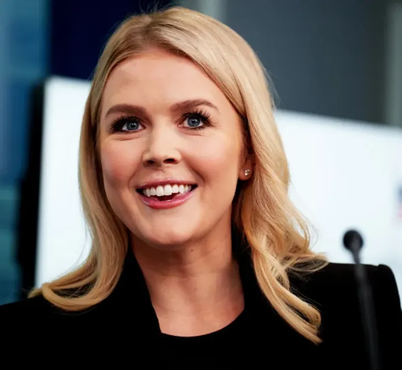 White House Press Secretary Karoline Leavitt's 'Way Too Tight' Dress at a Press Gaggle Causes a Stir