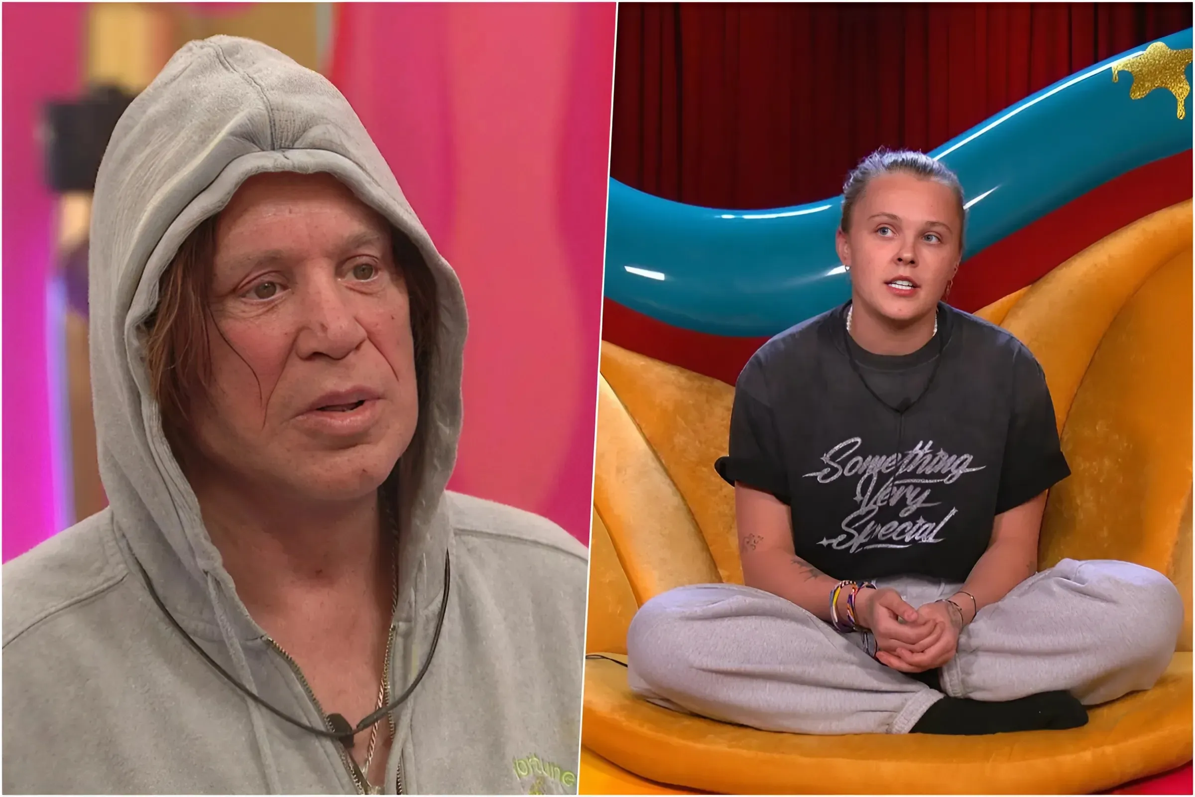 'Homophobic' Mickey Rourke's Shocking Outbursts Target JoJo Siwa on 'Celebrity Big Brother UK' trucc