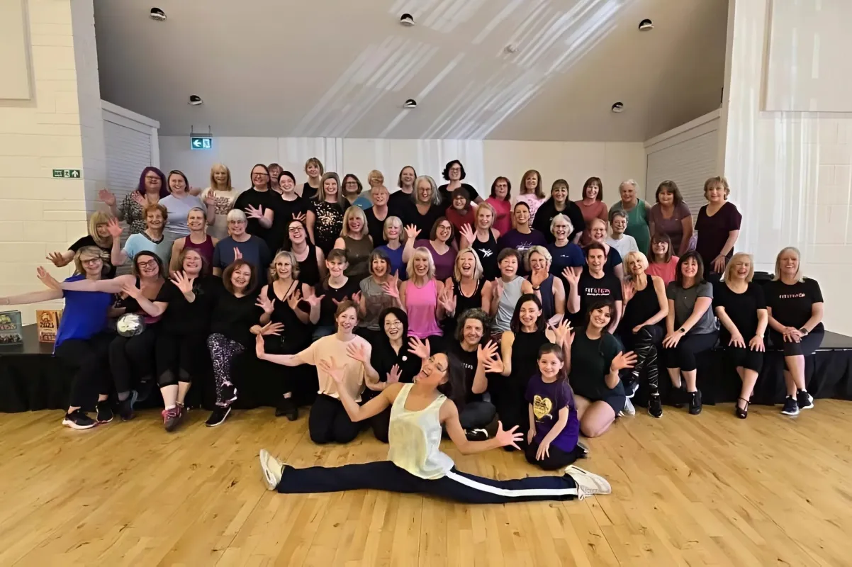 Strictly Come Dancing star Katya Jones presents dance masterclass on visit to Bedford liennhi