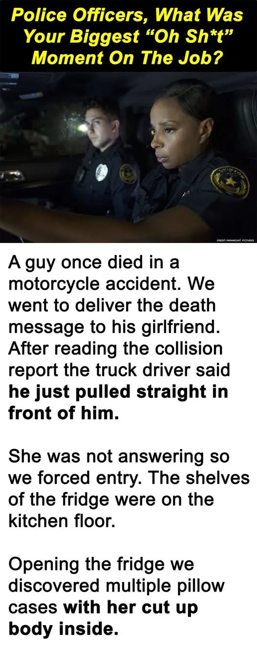 Police Officers Share The Wildest 'Oh Sh*t' Moments They've Had On The Job