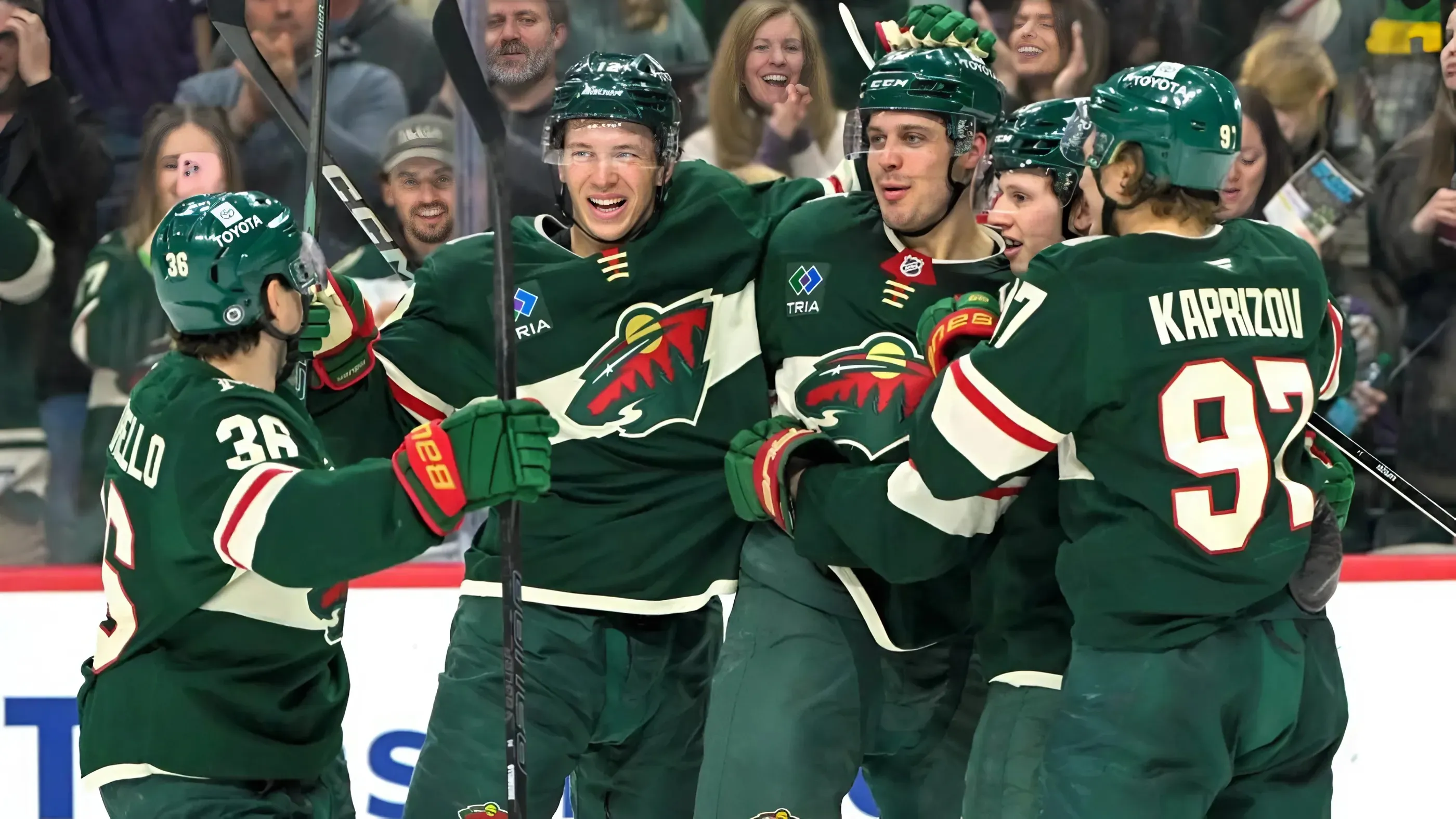 Having Kaprizov, Eriksson-Ek back makes the Wild scary again