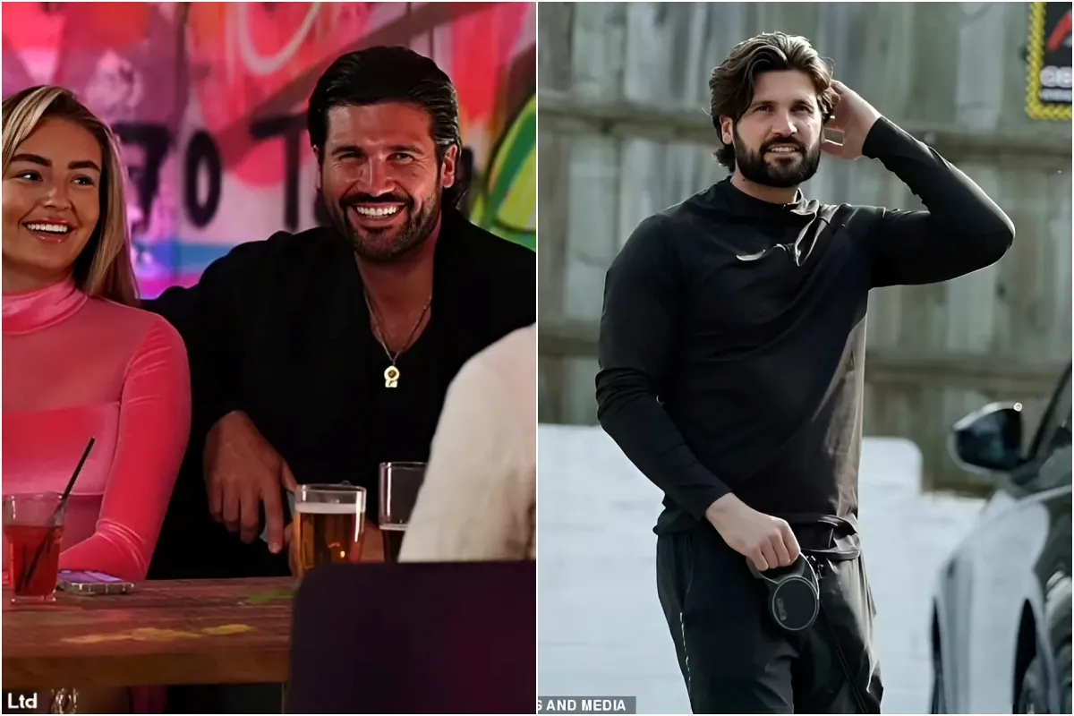 TOWIE's Dan Edgar is all smiles as he's seen for the first time since his split with Ella Rae Wise was revealed amid ngocc