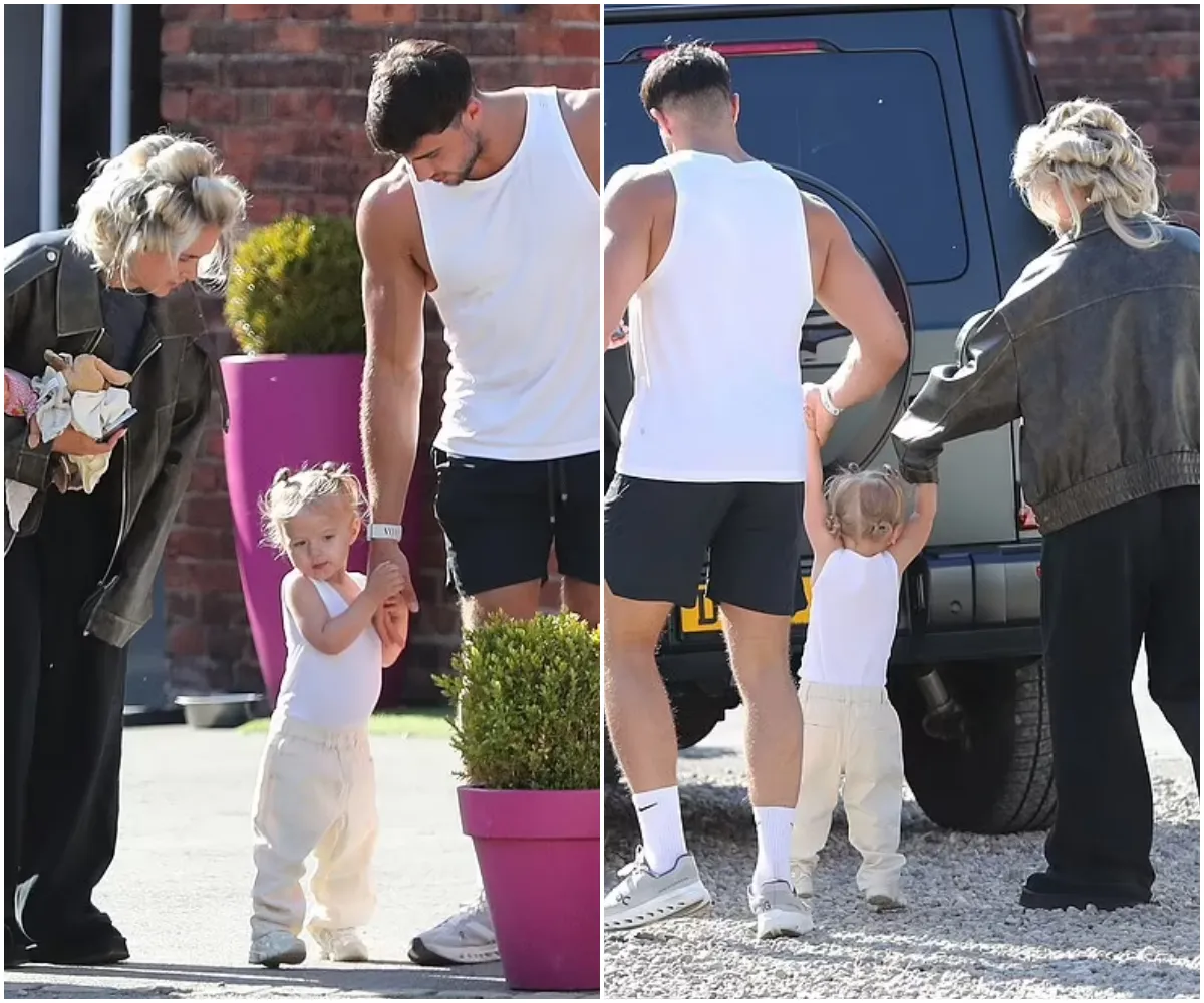 Molly-Mae Hague and Tommy Fury put on a united display as they hold hands with daughter Bambi on sweet family day out after confirming their romance is back on - suong