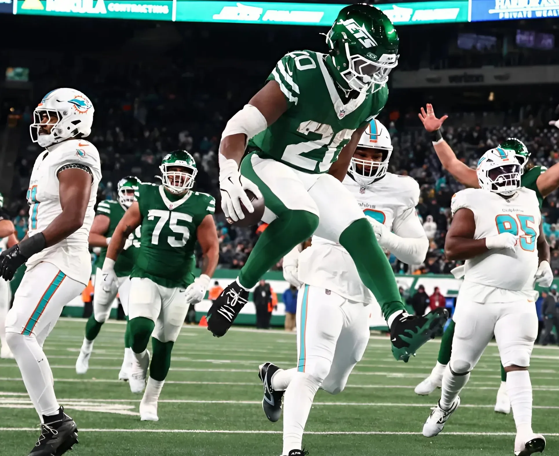 Jets Star Rumored As 'Trade Bait' Ahead of NFL Draft