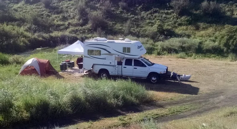 Truck Camping: Setting Up a Tent Beside Your Pickup