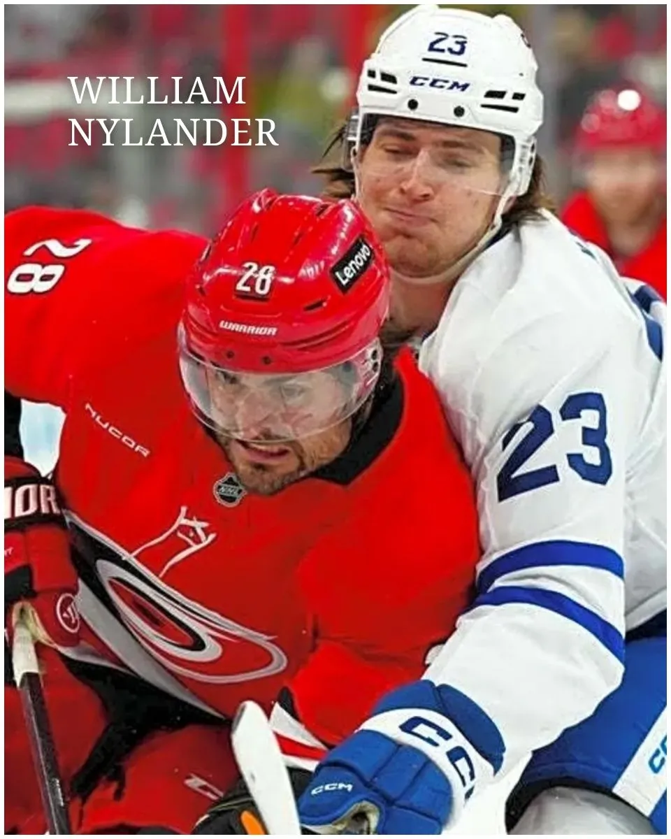 William Nylander pots 45th goal as Leafs cruise past Hurricanes