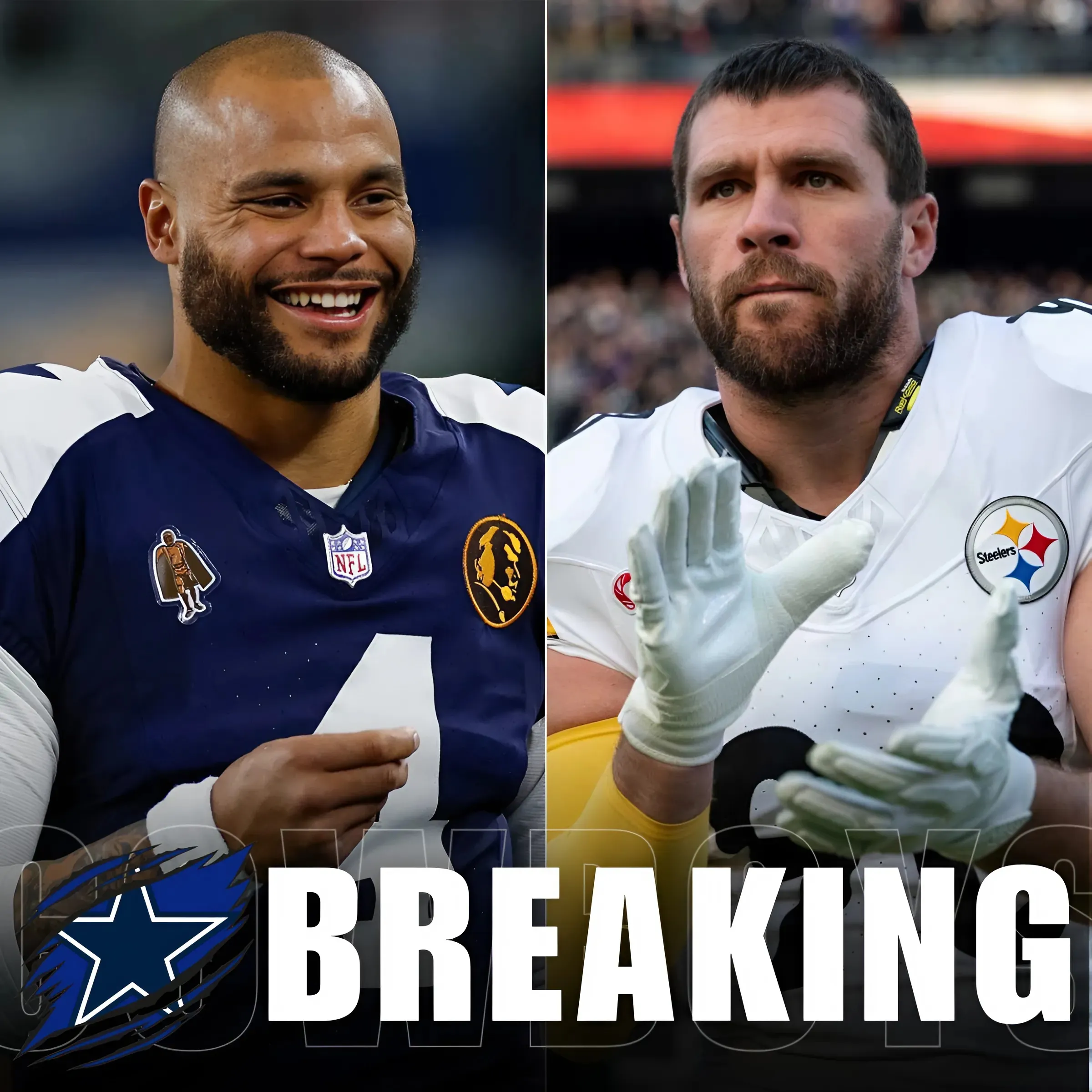 The Pittsburgh Steelers are reportedly asking to use TJ Watt in a surprise trade for Dallas Cowboys QB Dak Prescott and an offer… The Pittsburgh Steelers are reportedly asking to use TJ Watt in a surprise trade for Dallas Cowboys QB Dak Prescott and an offer…